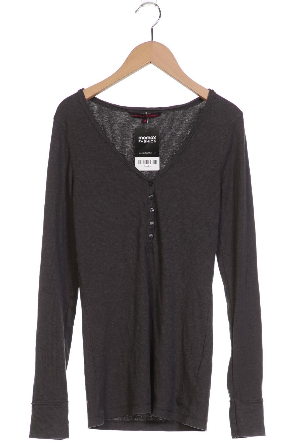 

TOM Tailor Denim Damen Langarmshirt, grau, Gr. 38