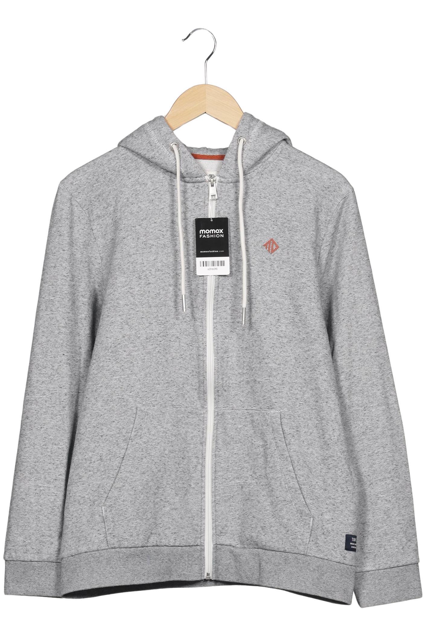 

TOM Tailor Denim Damen Kapuzenpullover, grau, Gr. 42