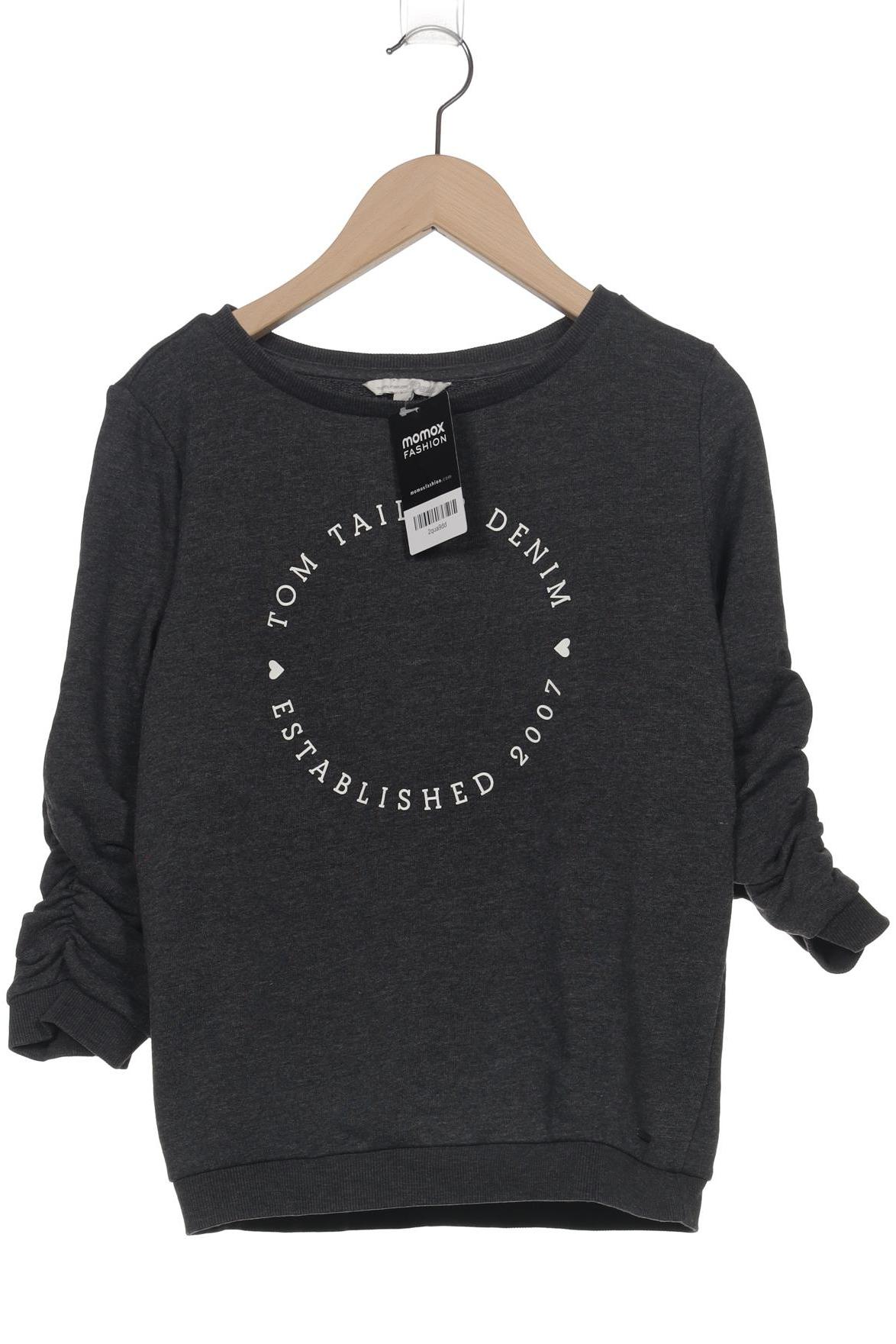 

TOM Tailor Denim Damen Sweatshirt, grau, Gr. 34
