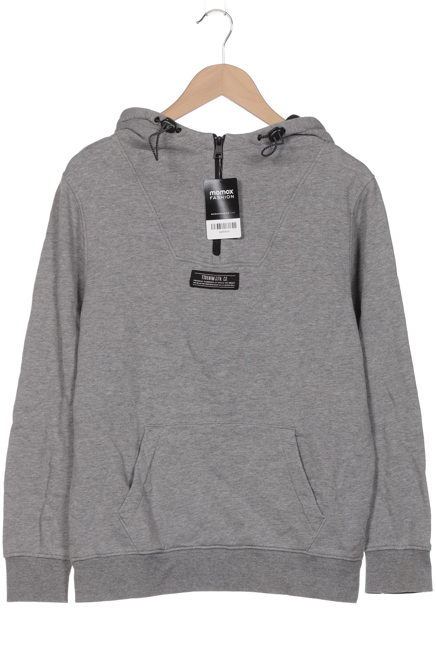 

TOM Tailor Denim Herren Kapuzenpullover, grau, Gr. 52
