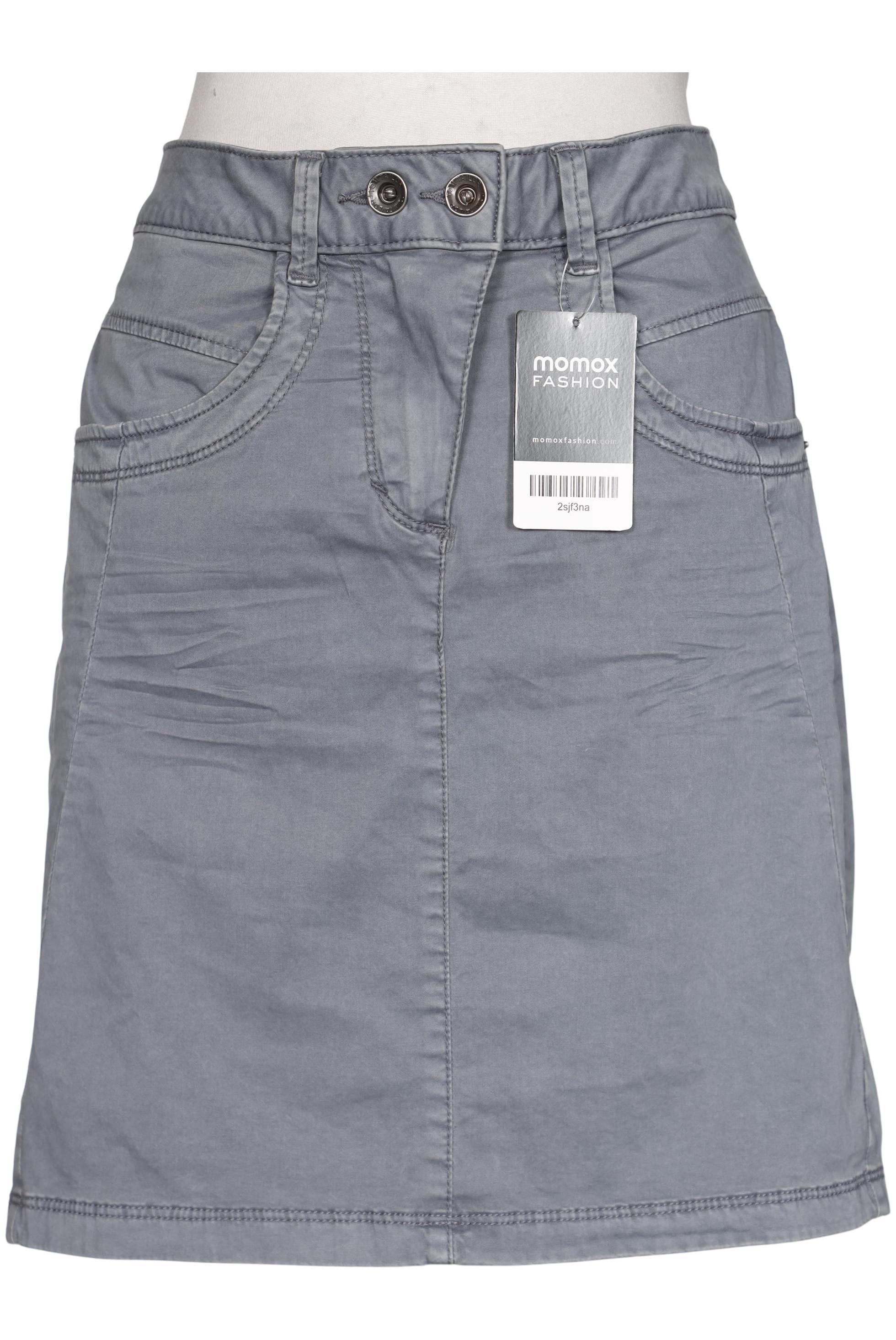 

TOM Tailor Denim Damen Rock, grau, Gr. 34