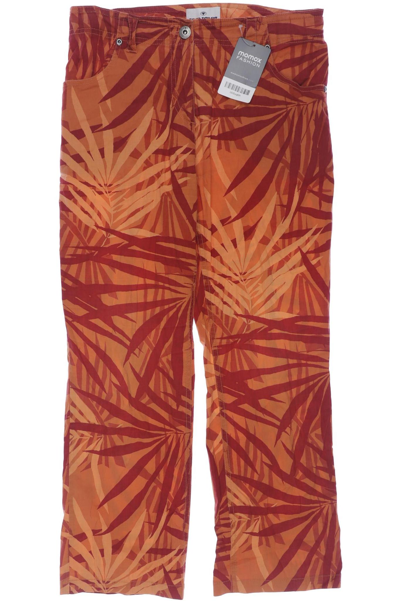 

TOM Tailor Denim Damen Stoffhose, orange, Gr. 36
