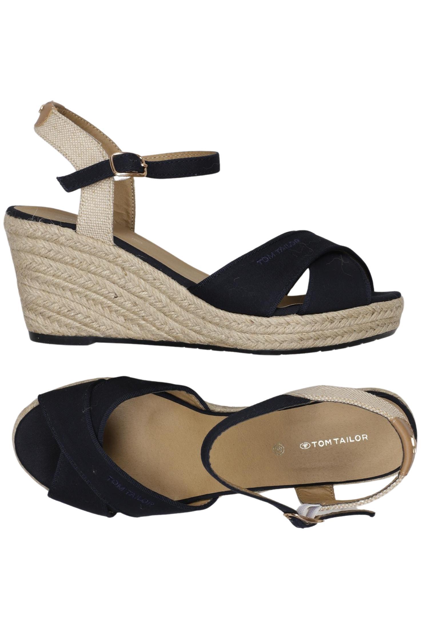 

TOM Tailor Denim Damen Sandale, marineblau, Gr. 39