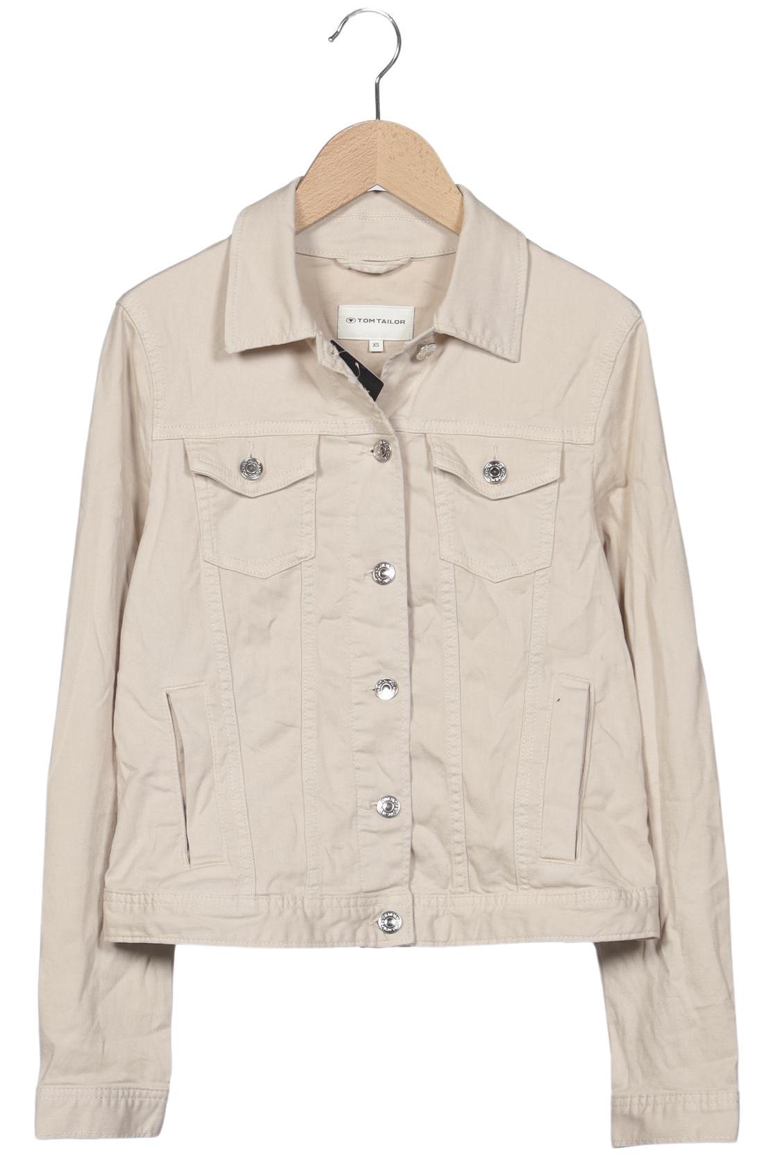 

TOM Tailor Denim Damen Jacke, beige, Gr. 34