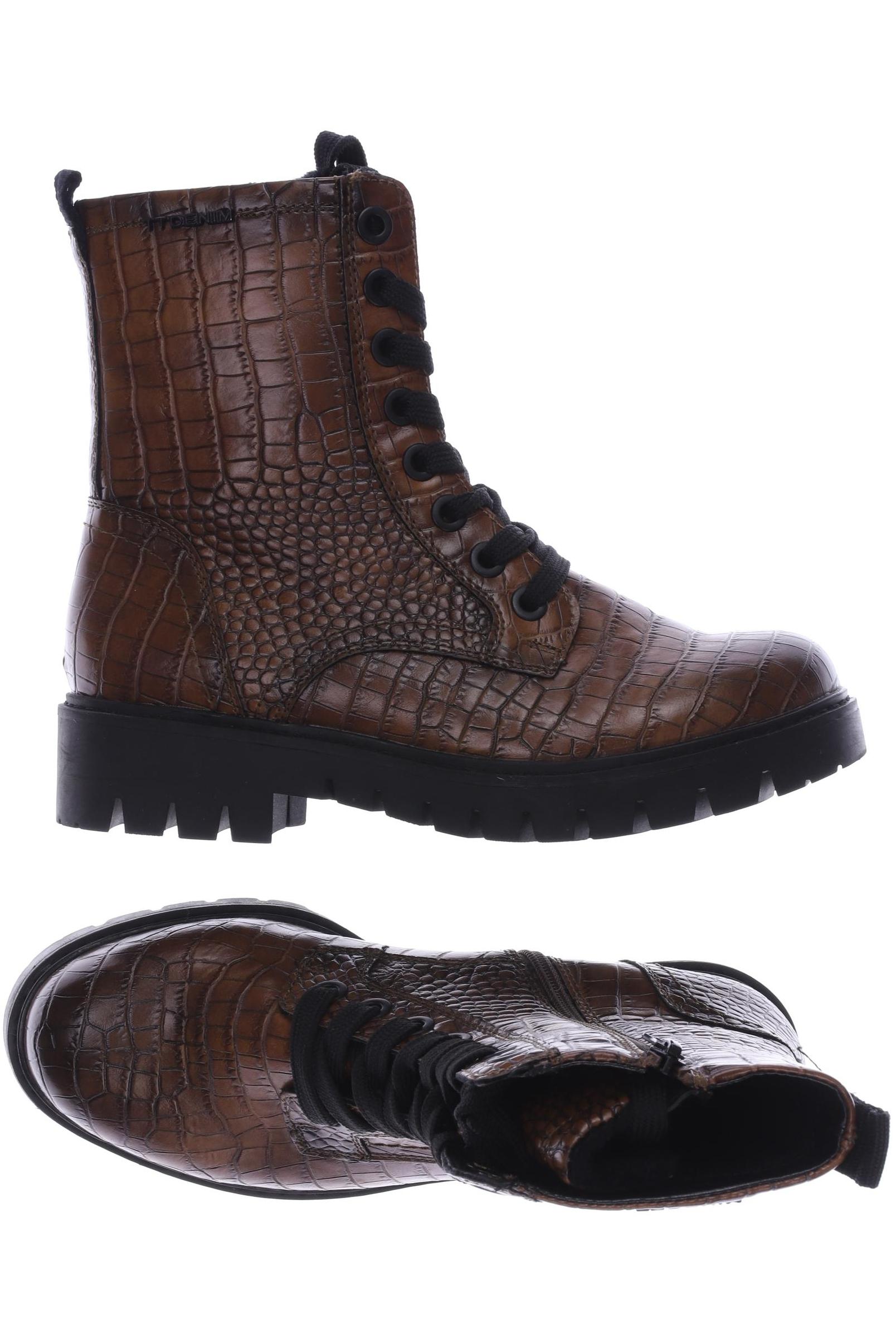 

TOM Tailor Denim Damen Stiefelette, braun, Gr. 37