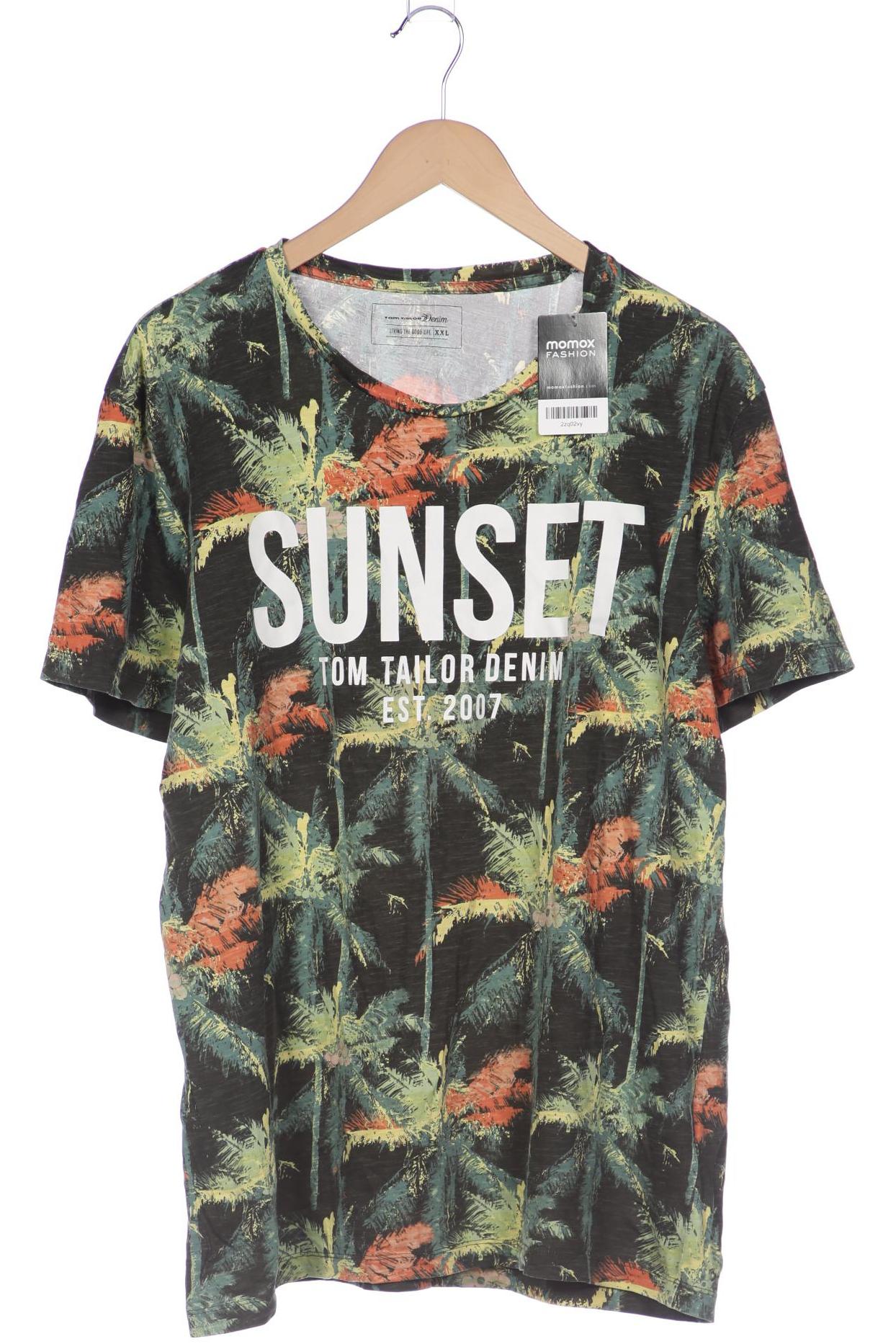 

TOM Tailor Denim Herren T-Shirt, grün, Gr. 56