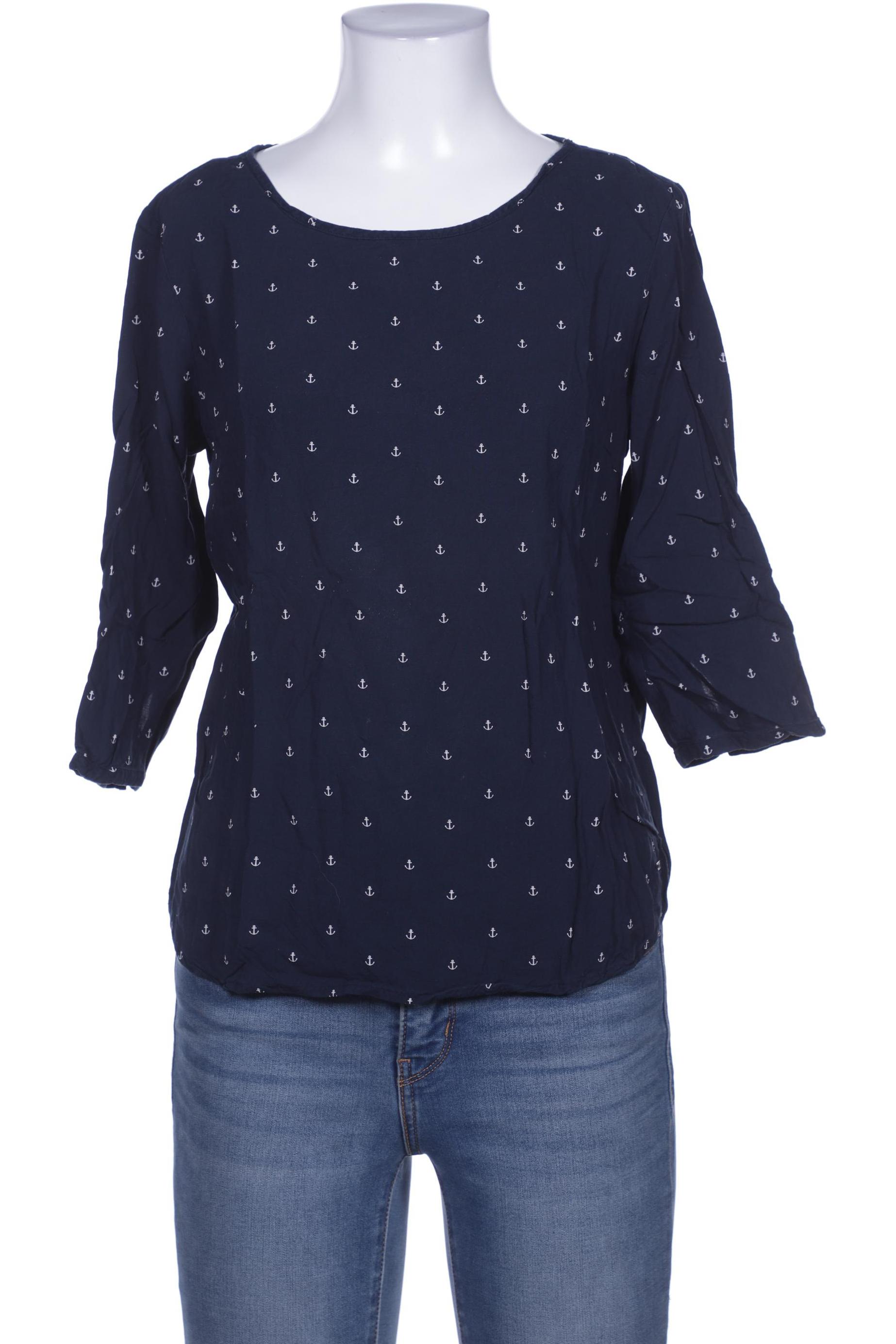 

TOM TAILOR Denim Damen Bluse, marineblau