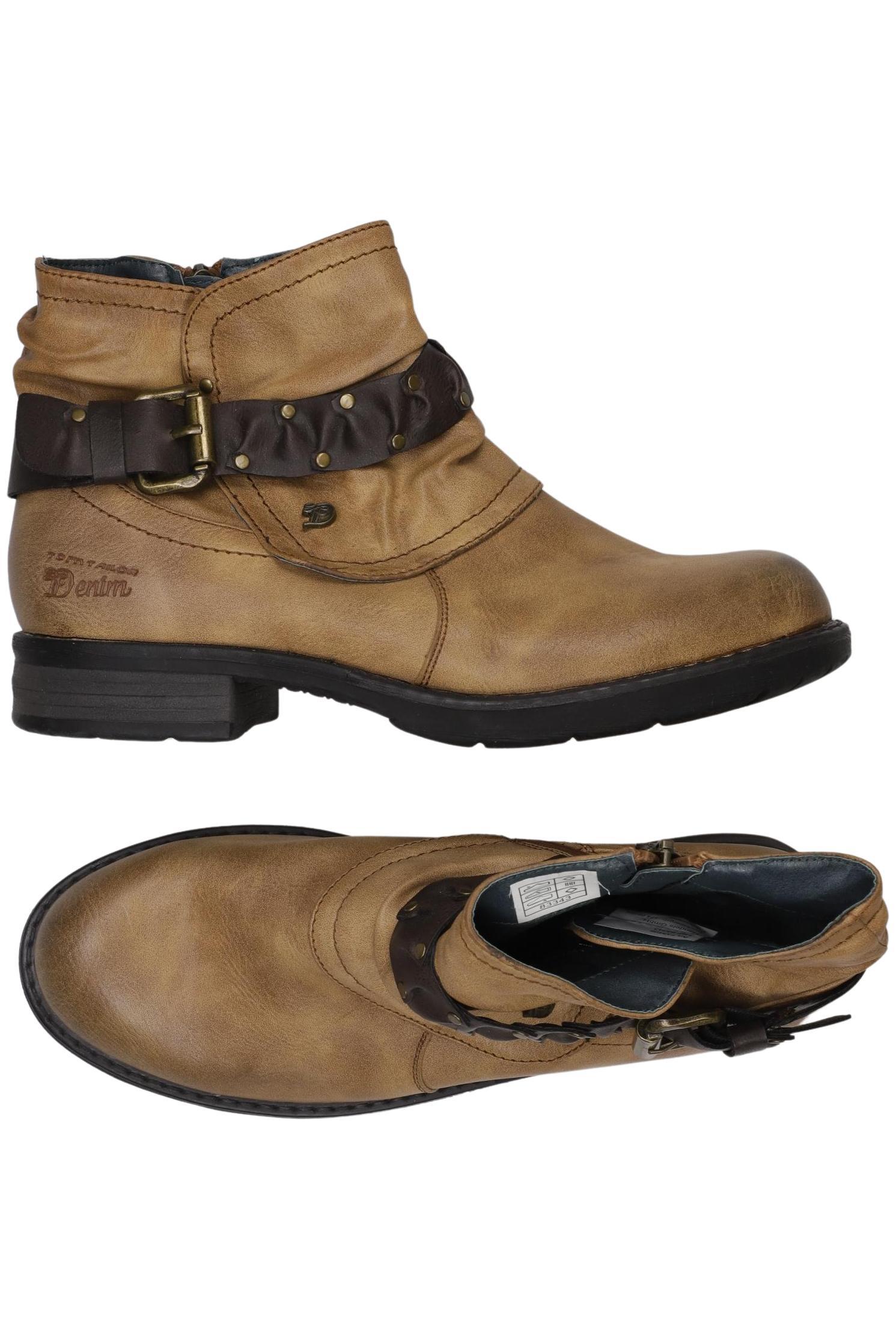 

TOM Tailor Denim Damen Stiefelette, braun, Gr. 39