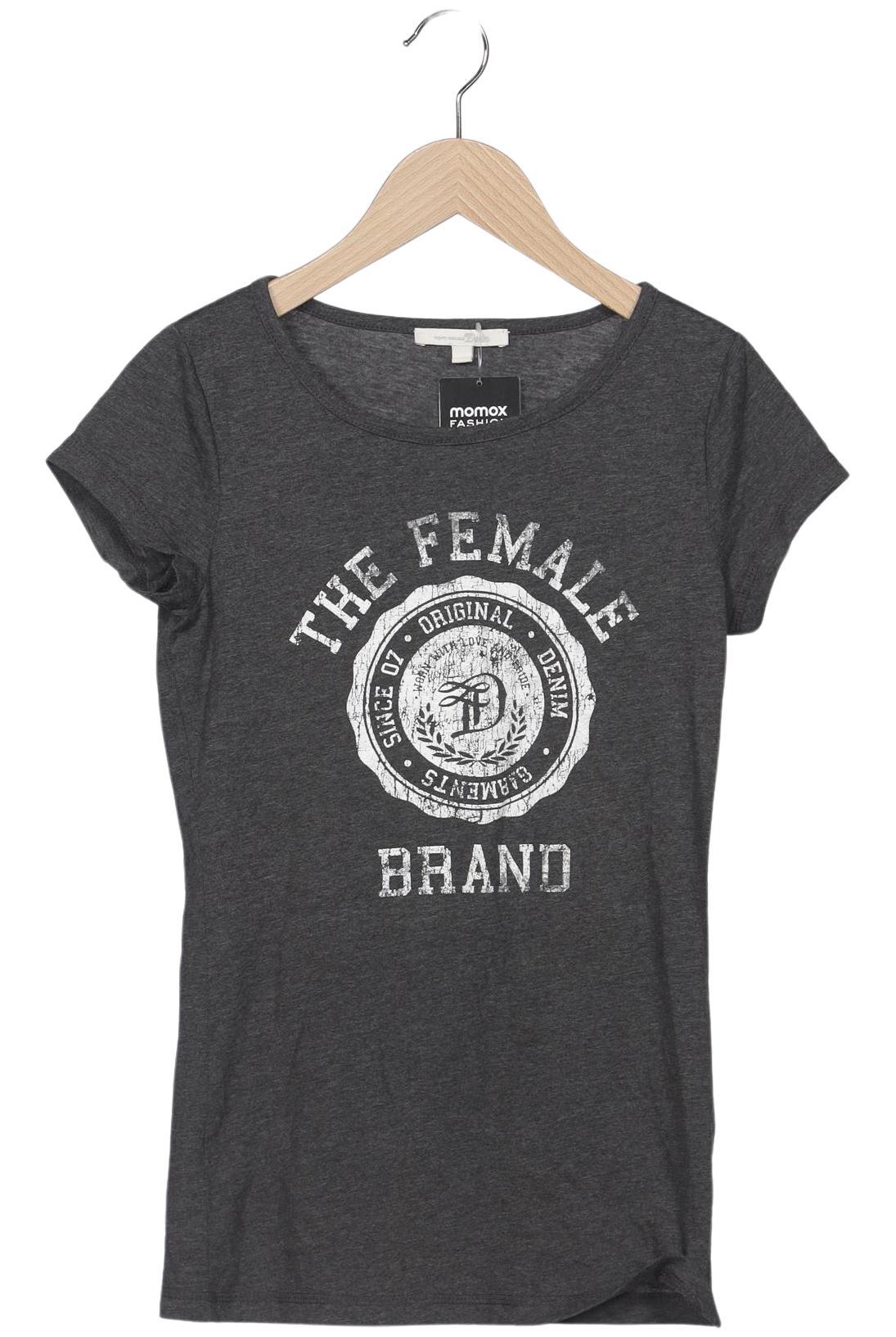 

TOM Tailor Denim Damen T-Shirt, grau, Gr. 34