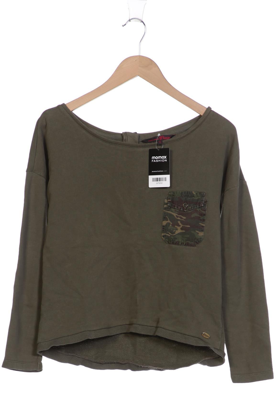 

TOM Tailor Denim Damen Sweatshirt, grün, Gr. 36