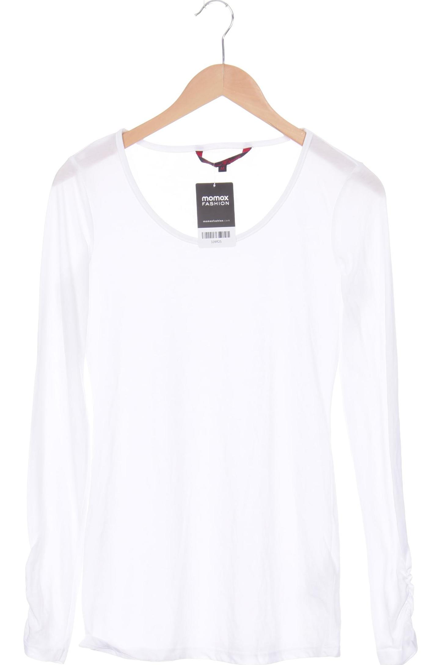 

TOM Tailor Denim Damen Langarmshirt, weiß, Gr. 38