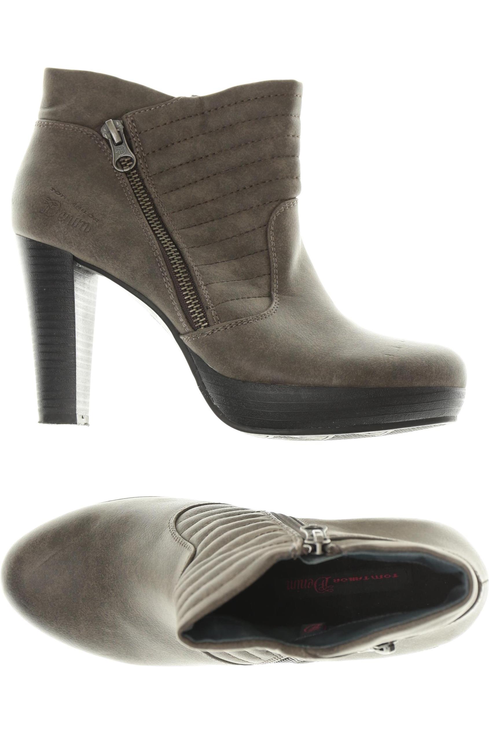 

TOM Tailor Denim Damen Stiefelette, braun, Gr. 38