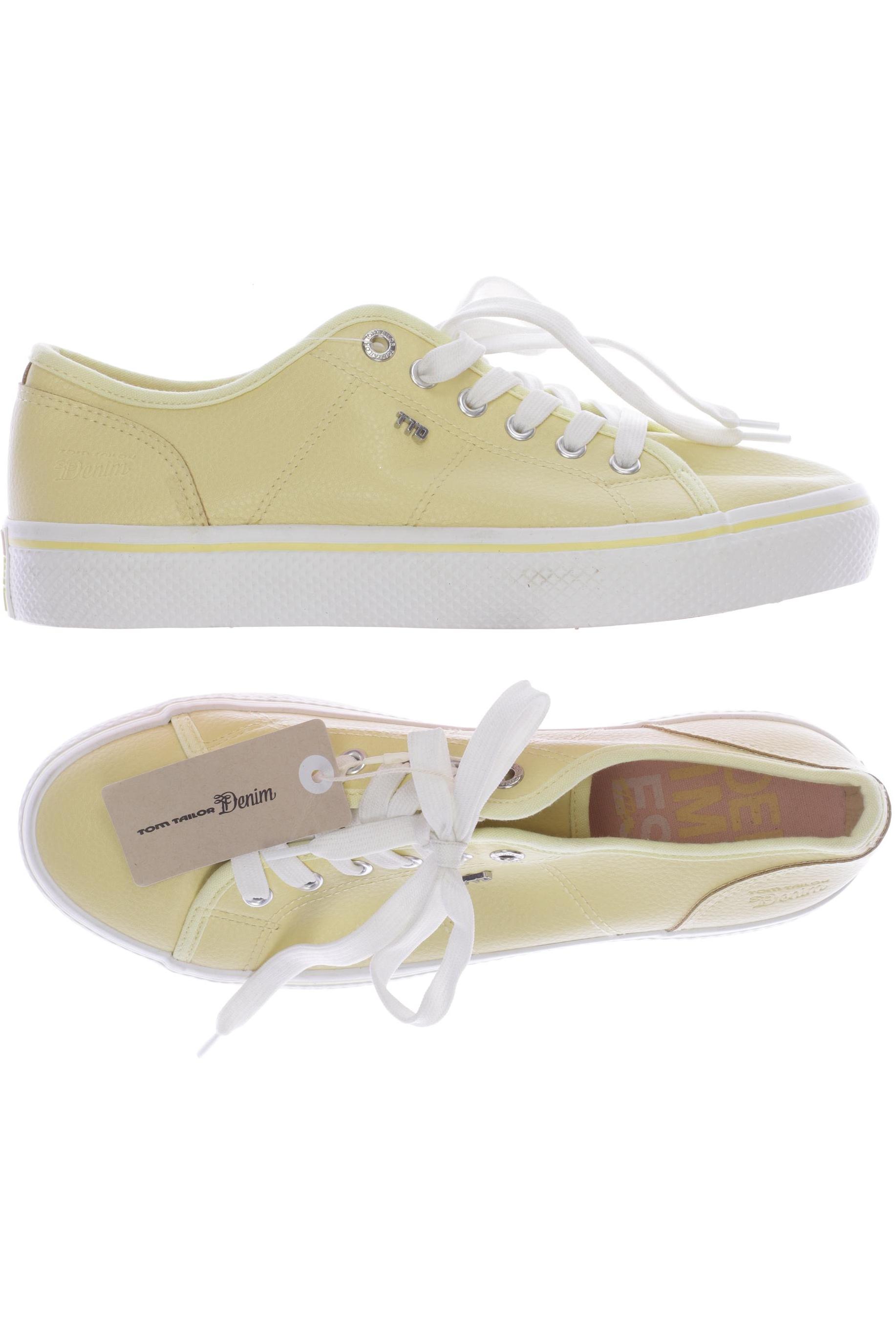 

TOM TAILOR Denim Damen Sneakers, gelb
