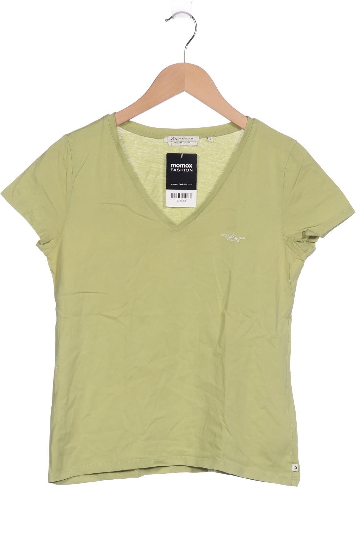 

TOM Tailor Denim Damen T-Shirt, hellgrün, Gr. 36