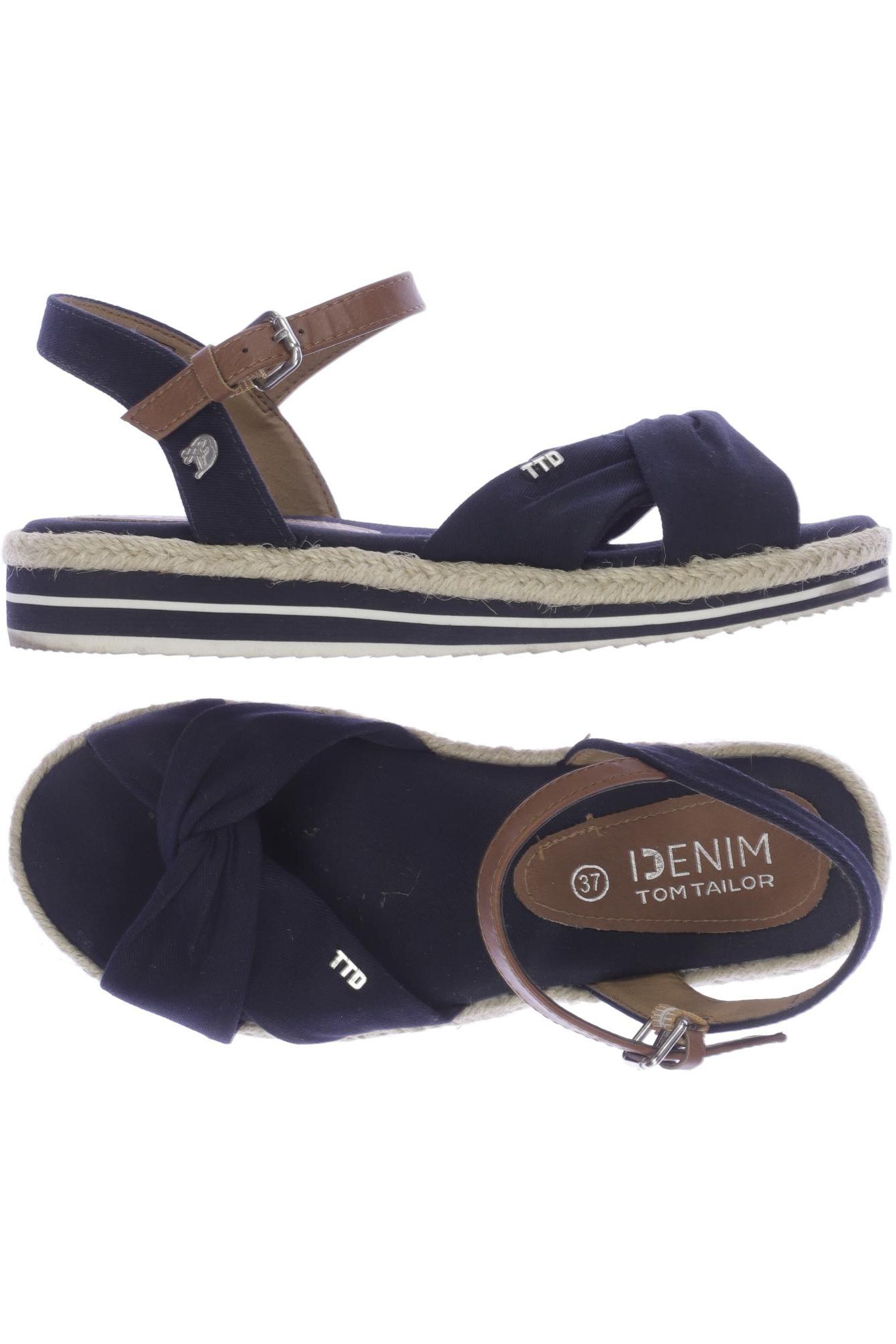 

TOM Tailor Denim Damen Sandale, marineblau, Gr. 37