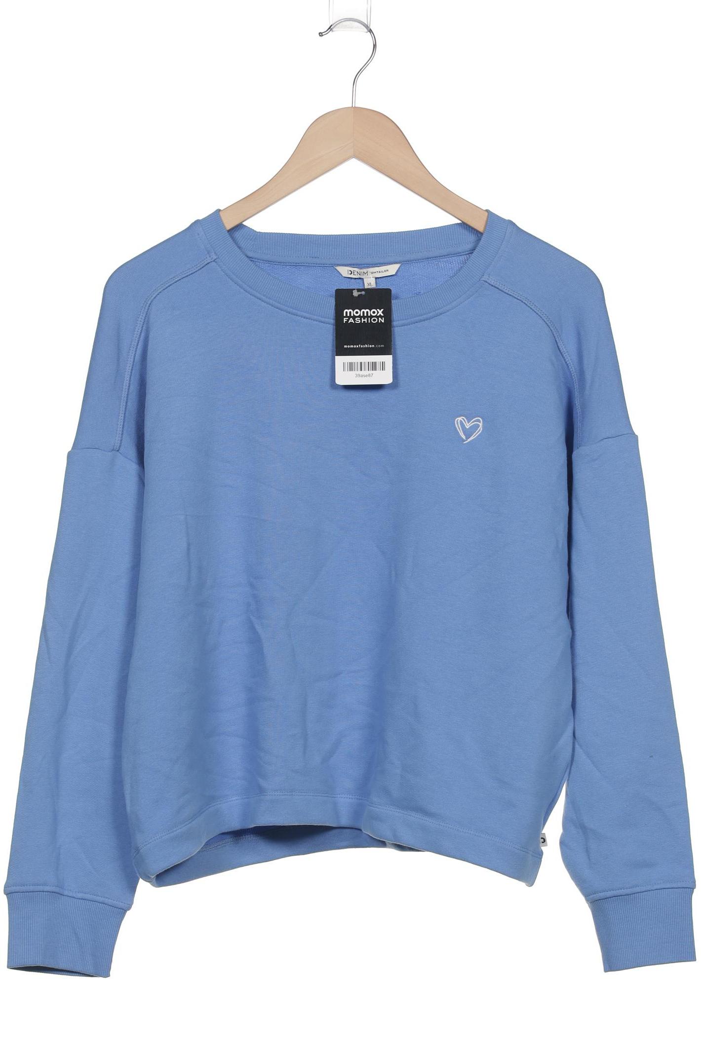 

TOM Tailor Denim Damen Sweatshirt, blau, Gr. 44