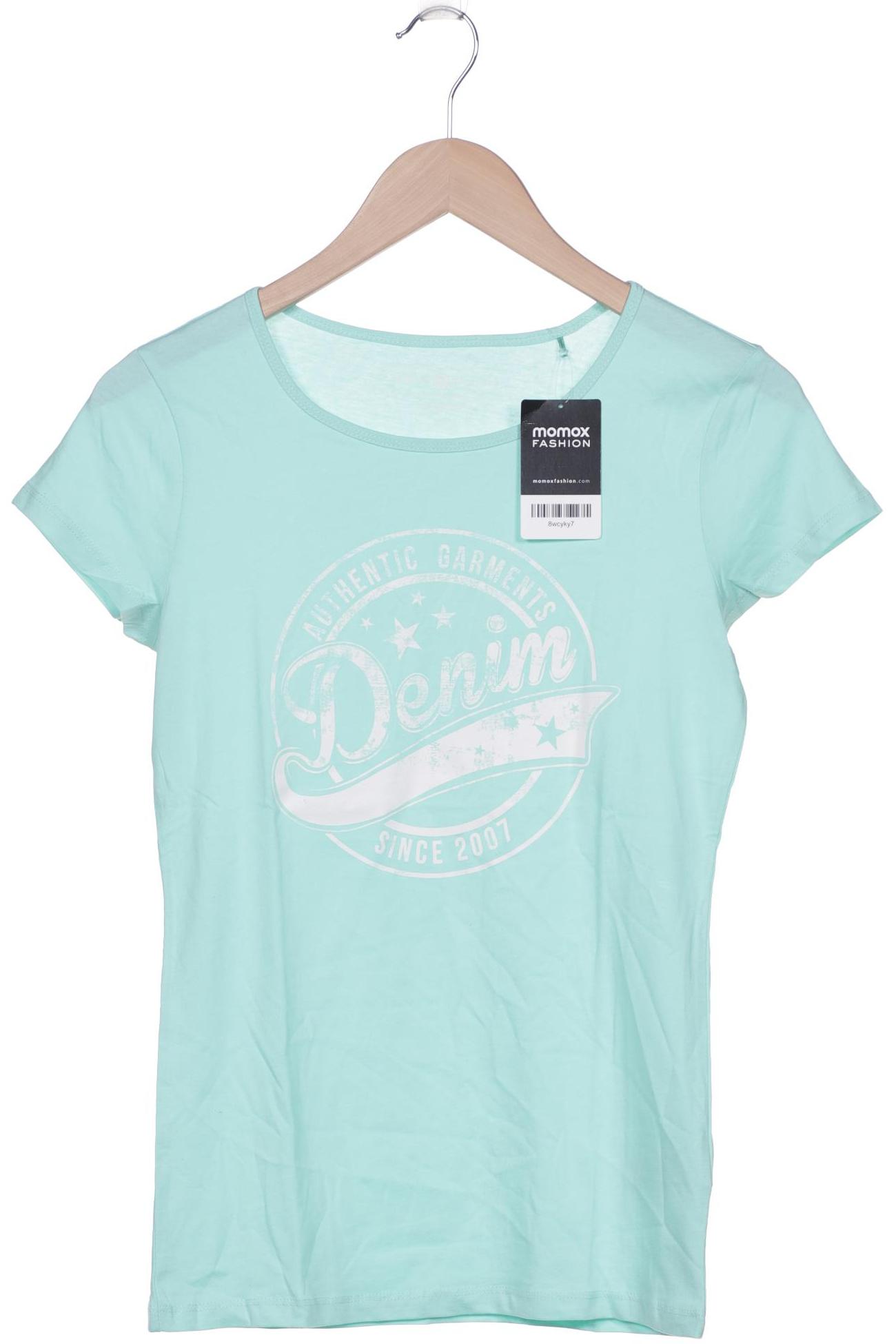 

TOM Tailor Denim Damen T-Shirt, hellgrün, Gr. 36