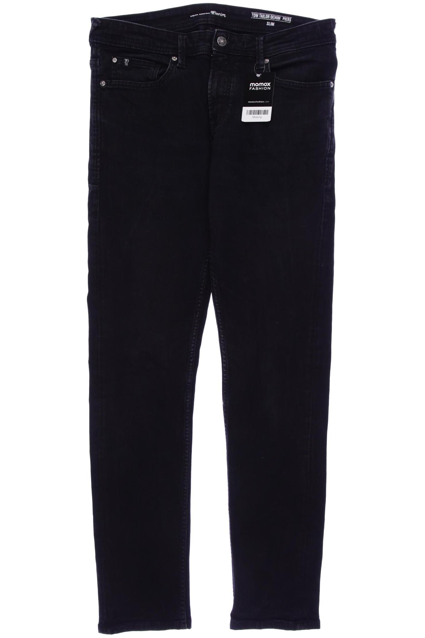 

TOM TAILOR Denim Herren Jeans, schwarz