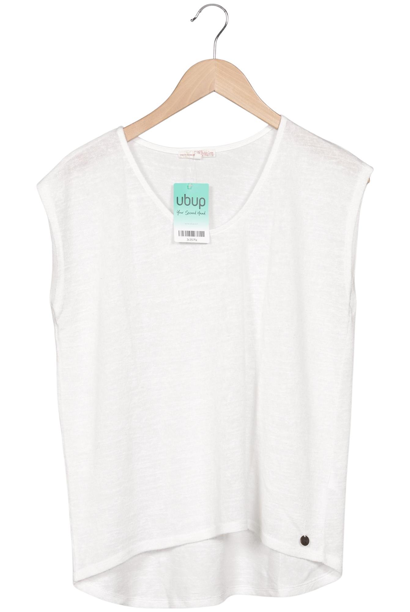 

TOM Tailor Denim Damen T-Shirt, weiß, Gr. 38