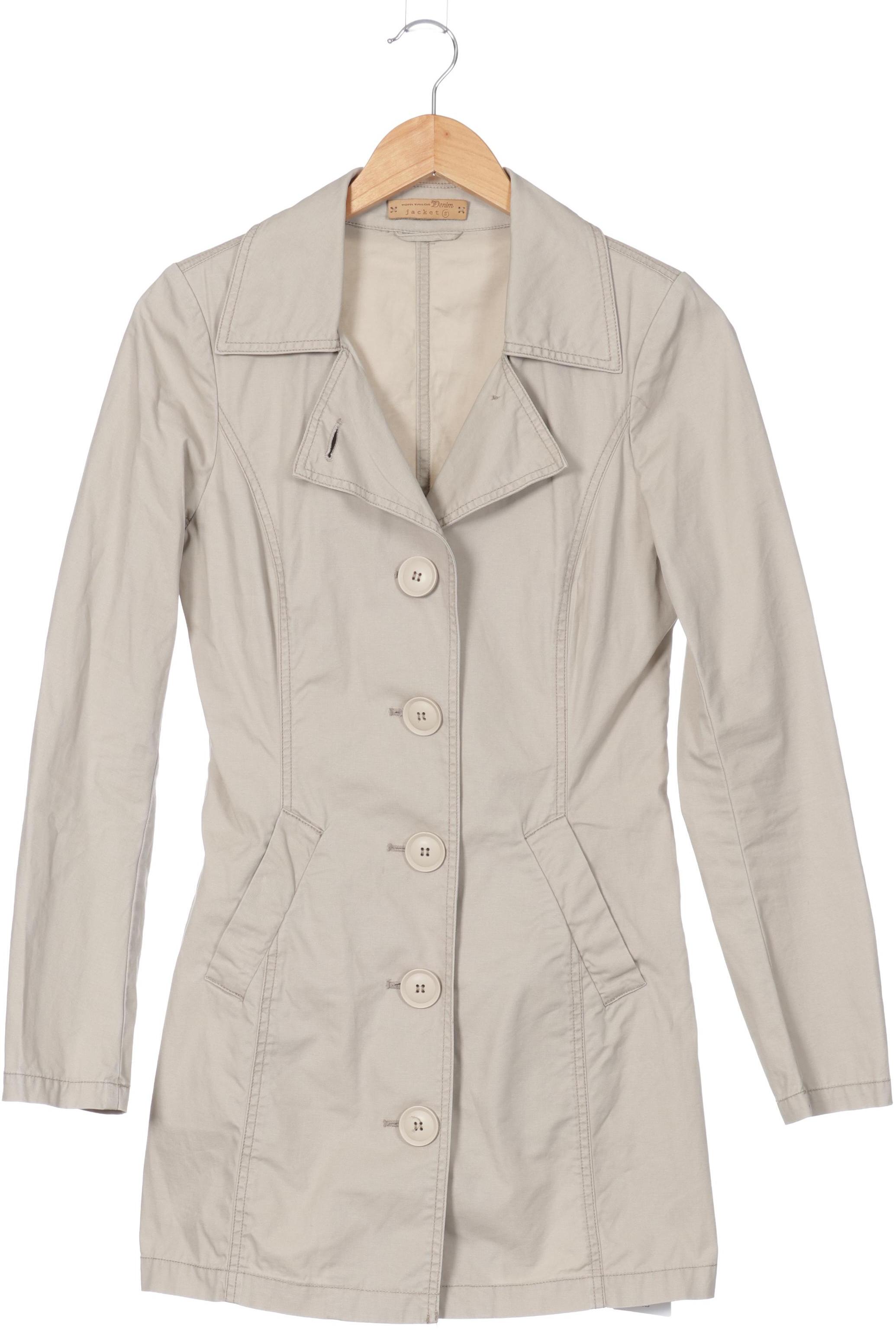 

TOM Tailor Denim Damen Mantel, beige, Gr. 36