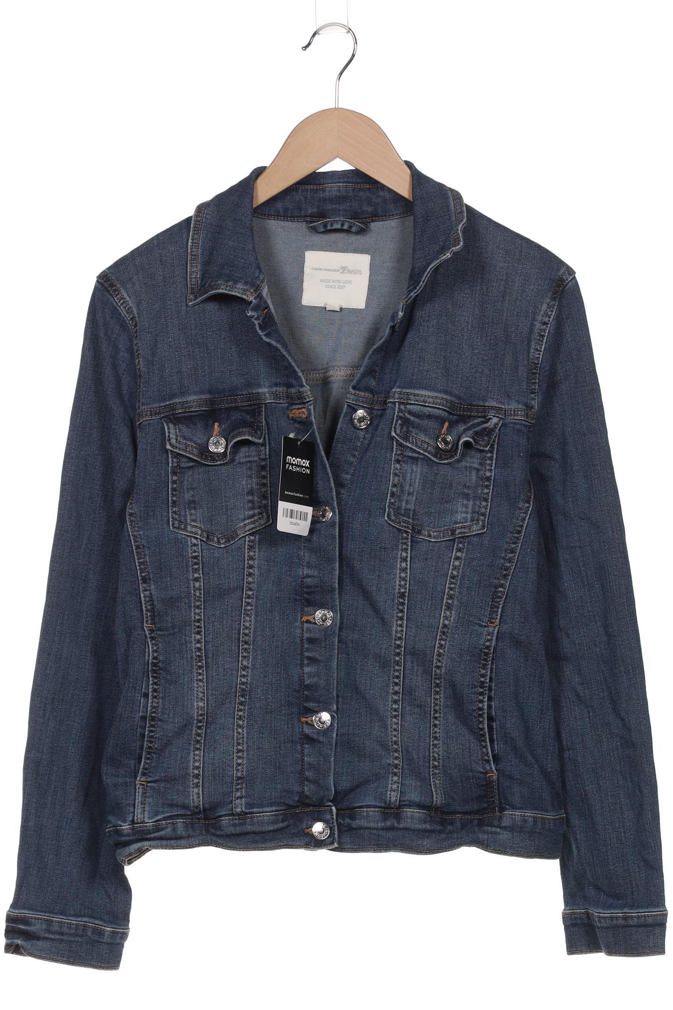 

TOM Tailor Denim Damen Jacke, marineblau, Gr. 46
