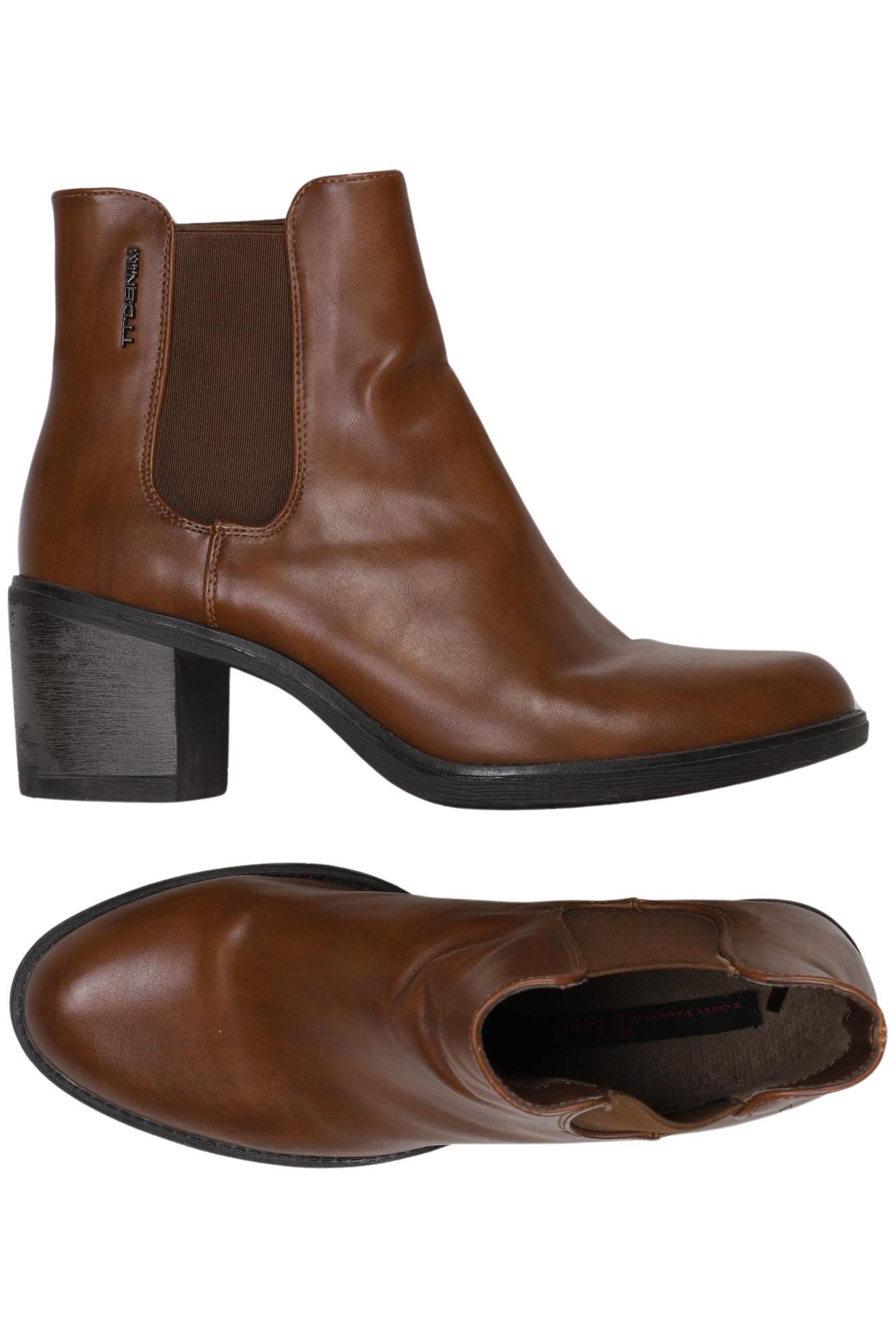 

TOM Tailor Denim Damen Stiefelette, braun, Gr. 39