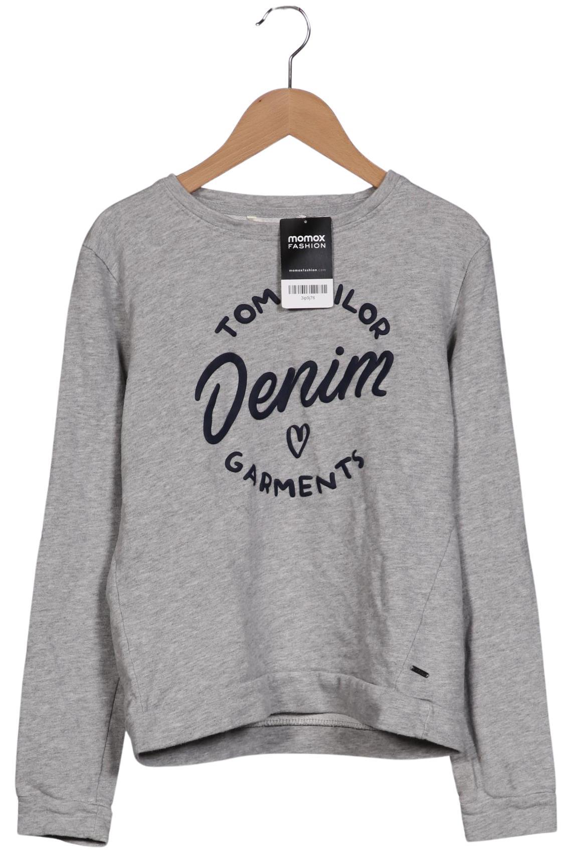 

TOM Tailor Denim Damen Sweatshirt, grau, Gr. 34