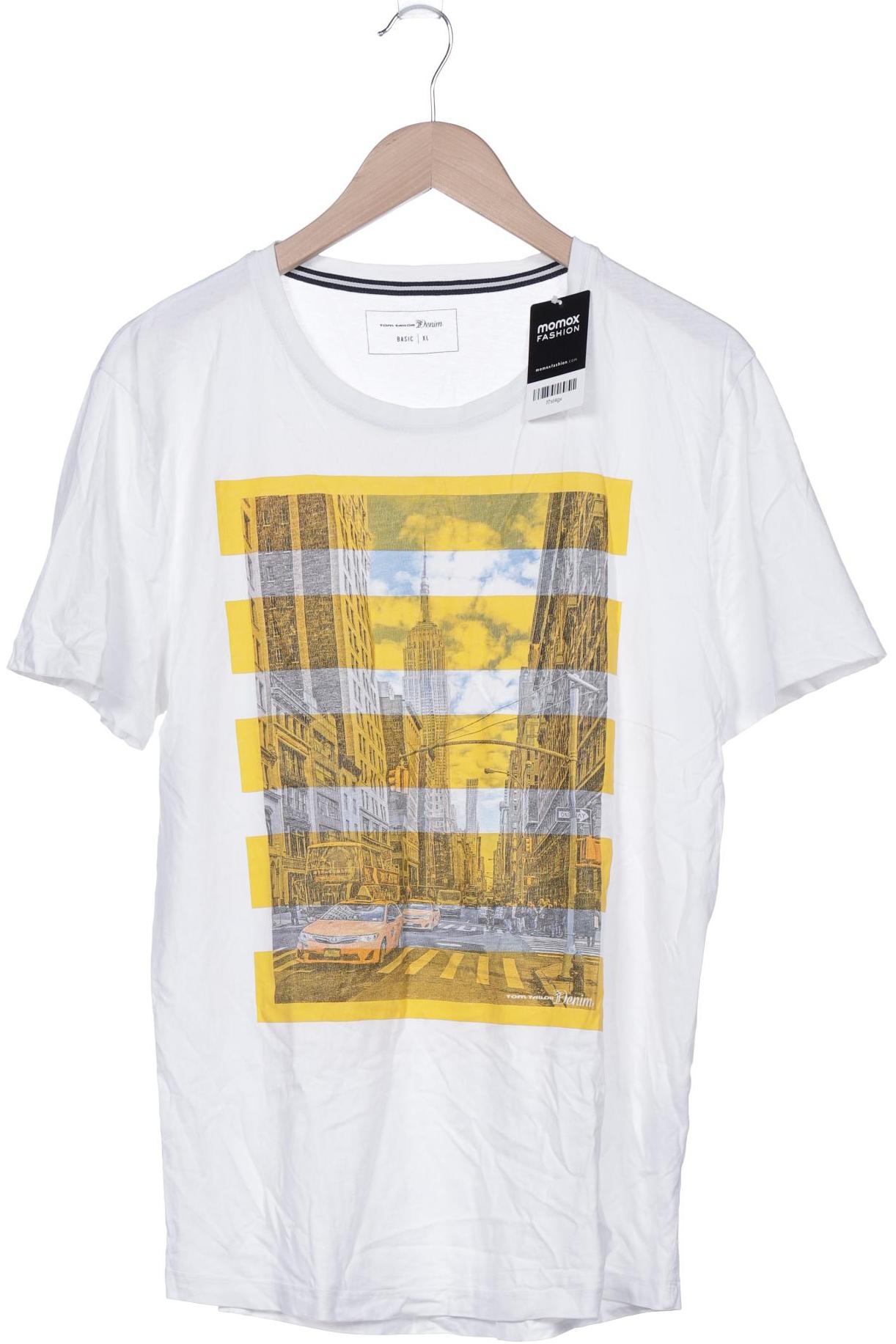 

TOM Tailor Denim Herren T-Shirt, weiß, Gr. 54