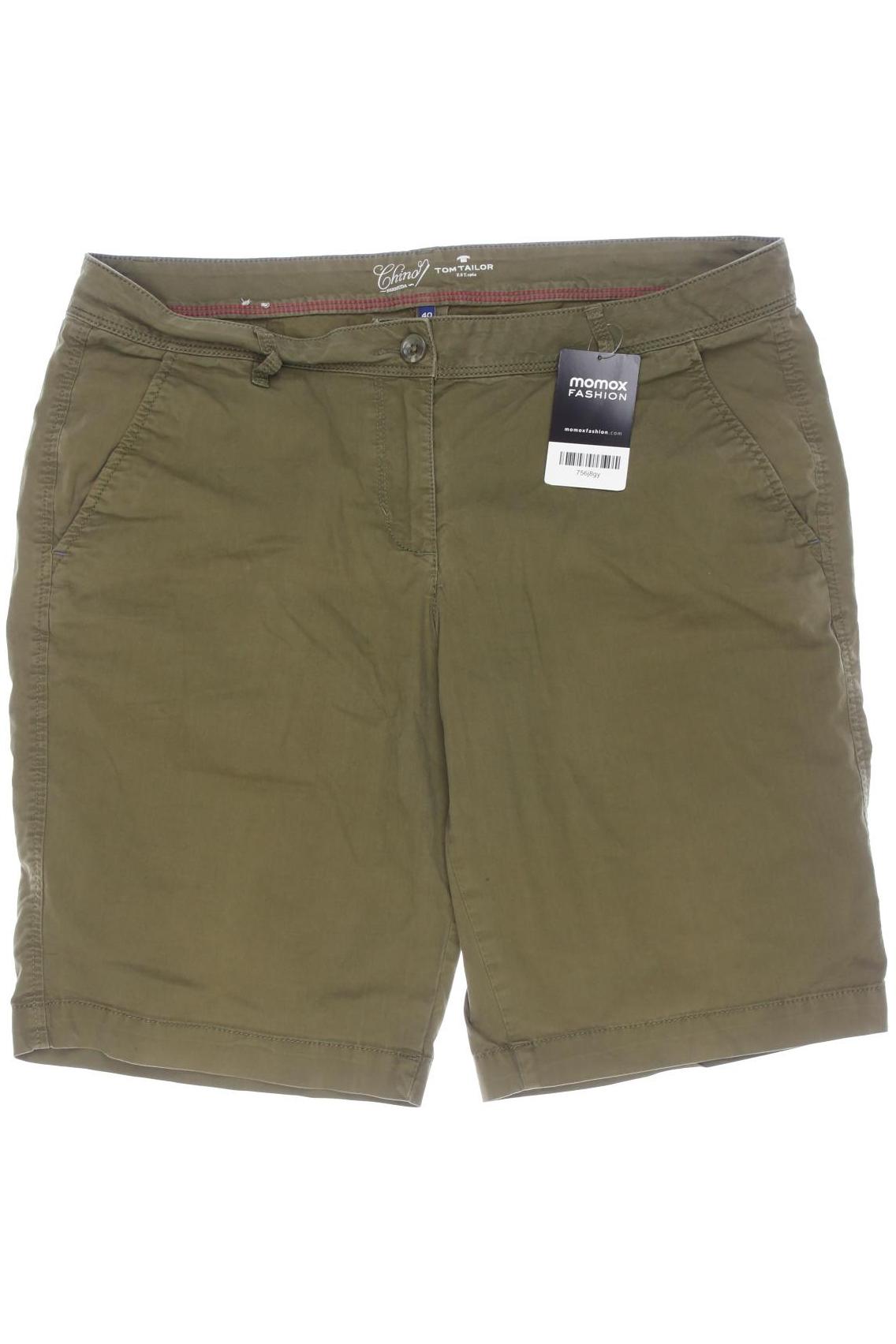 

TOM Tailor Denim Damen Shorts, grün, Gr. 40