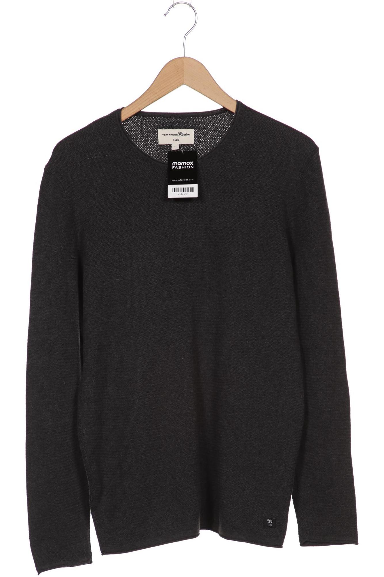 

TOM Tailor Denim Herren Pullover, grau, Gr. 52
