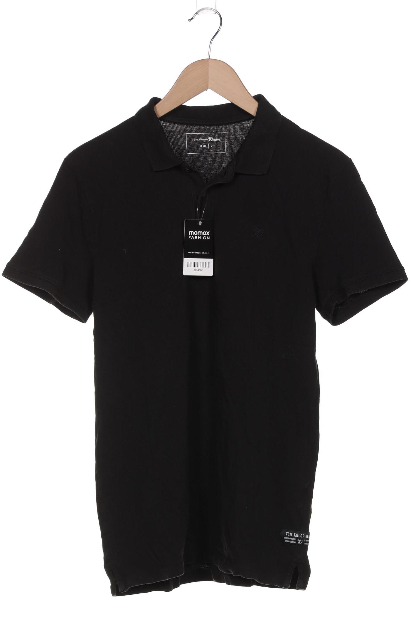 

TOM Tailor Denim Herren Poloshirt, schwarz, Gr. 52