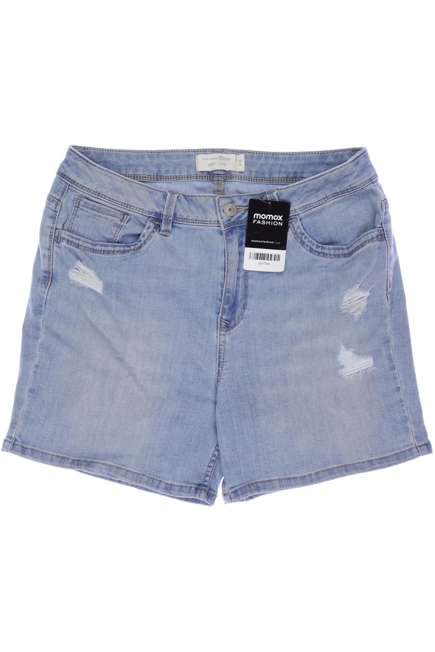 

TOM Tailor Denim Damen Shorts, blau, Gr. 30