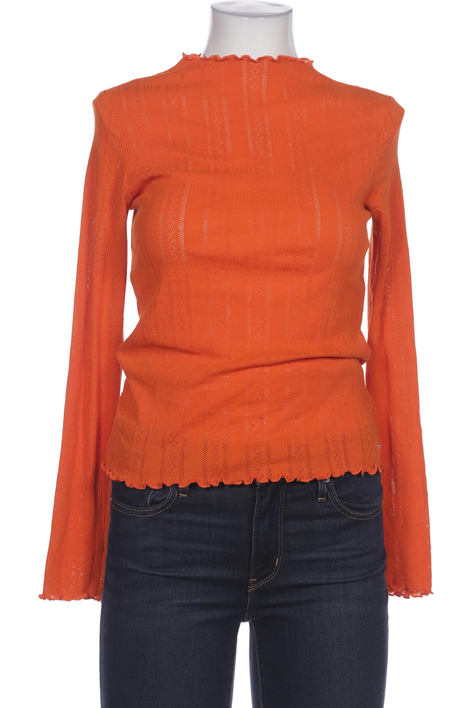 

TOM Tailor Denim Damen Langarmshirt, orange, Gr. 38