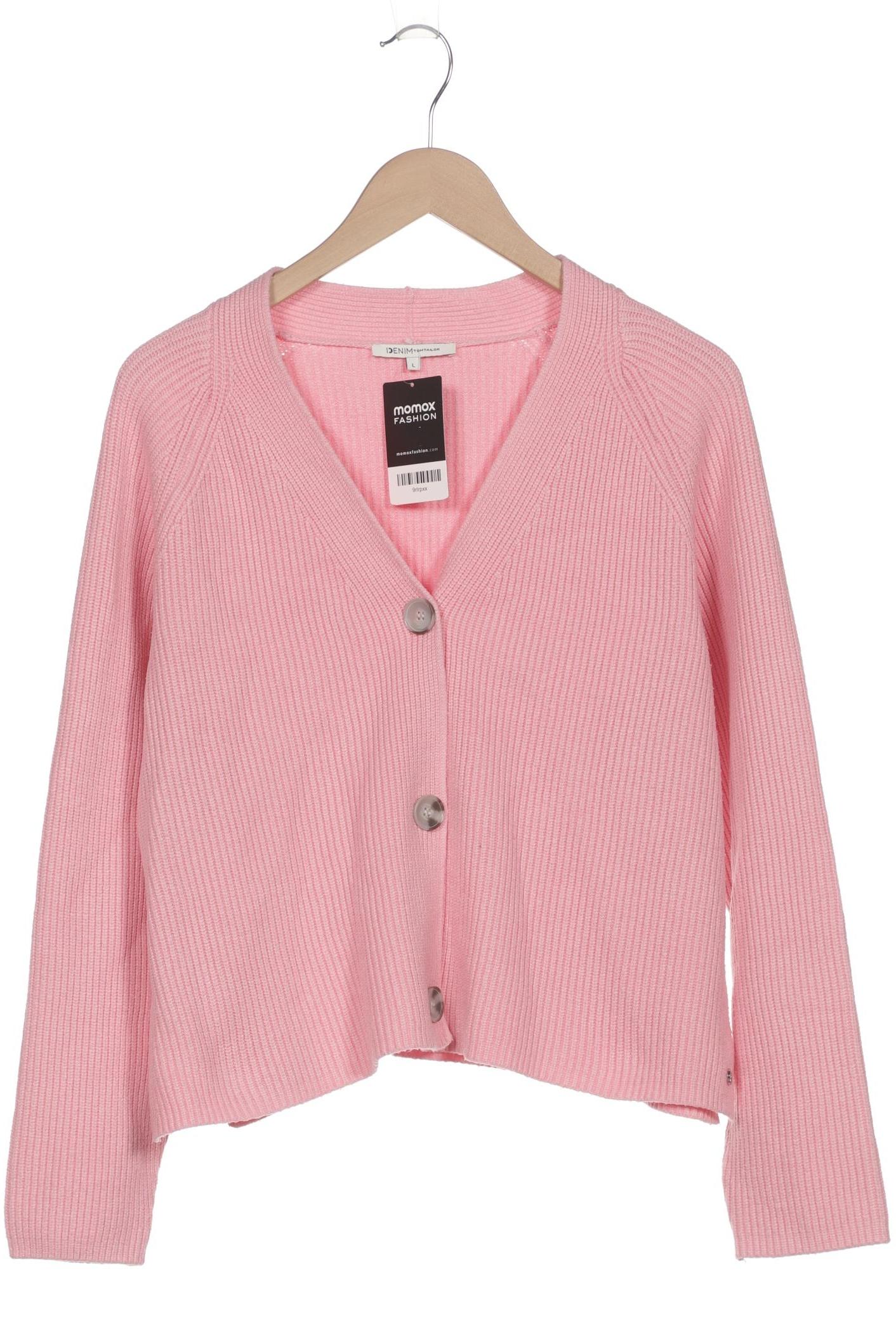 

TOM Tailor Denim Damen Strickjacke, pink, Gr. 42