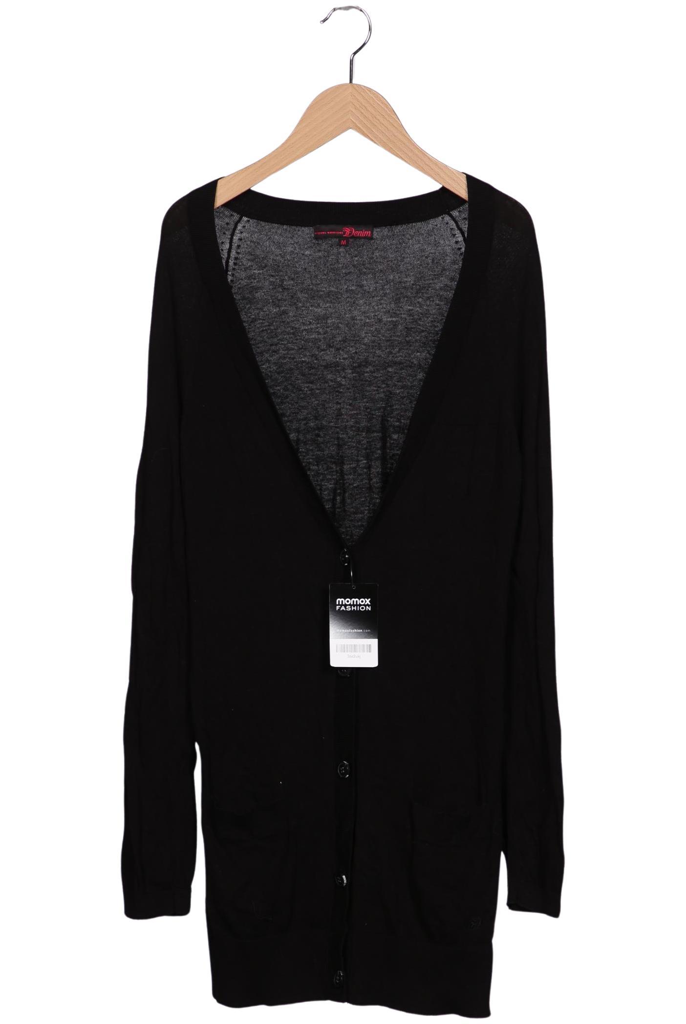 

TOM Tailor Denim Damen Strickjacke, schwarz, Gr. 38