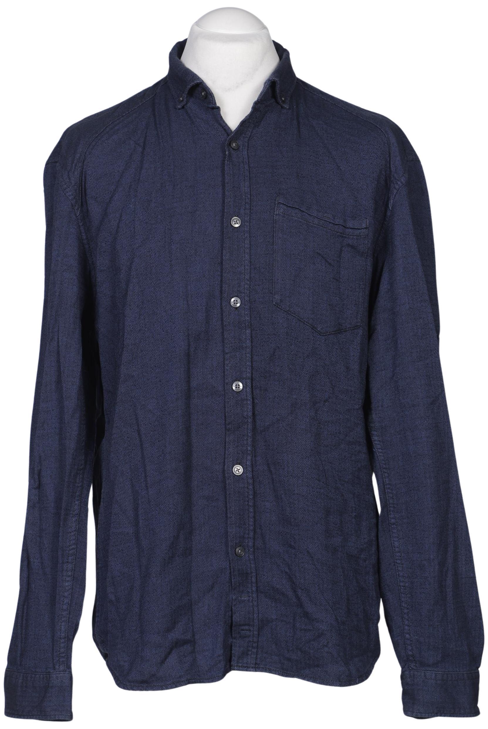 Thumbnail - TOM Tailor Denim Herren Hemd, marineblau, Gr. 56