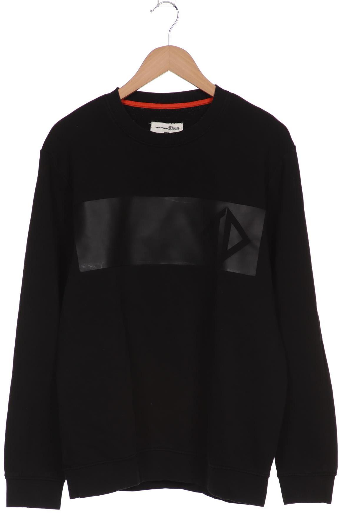 

TOM Tailor Denim Herren Sweatshirt, schwarz, Gr. 54