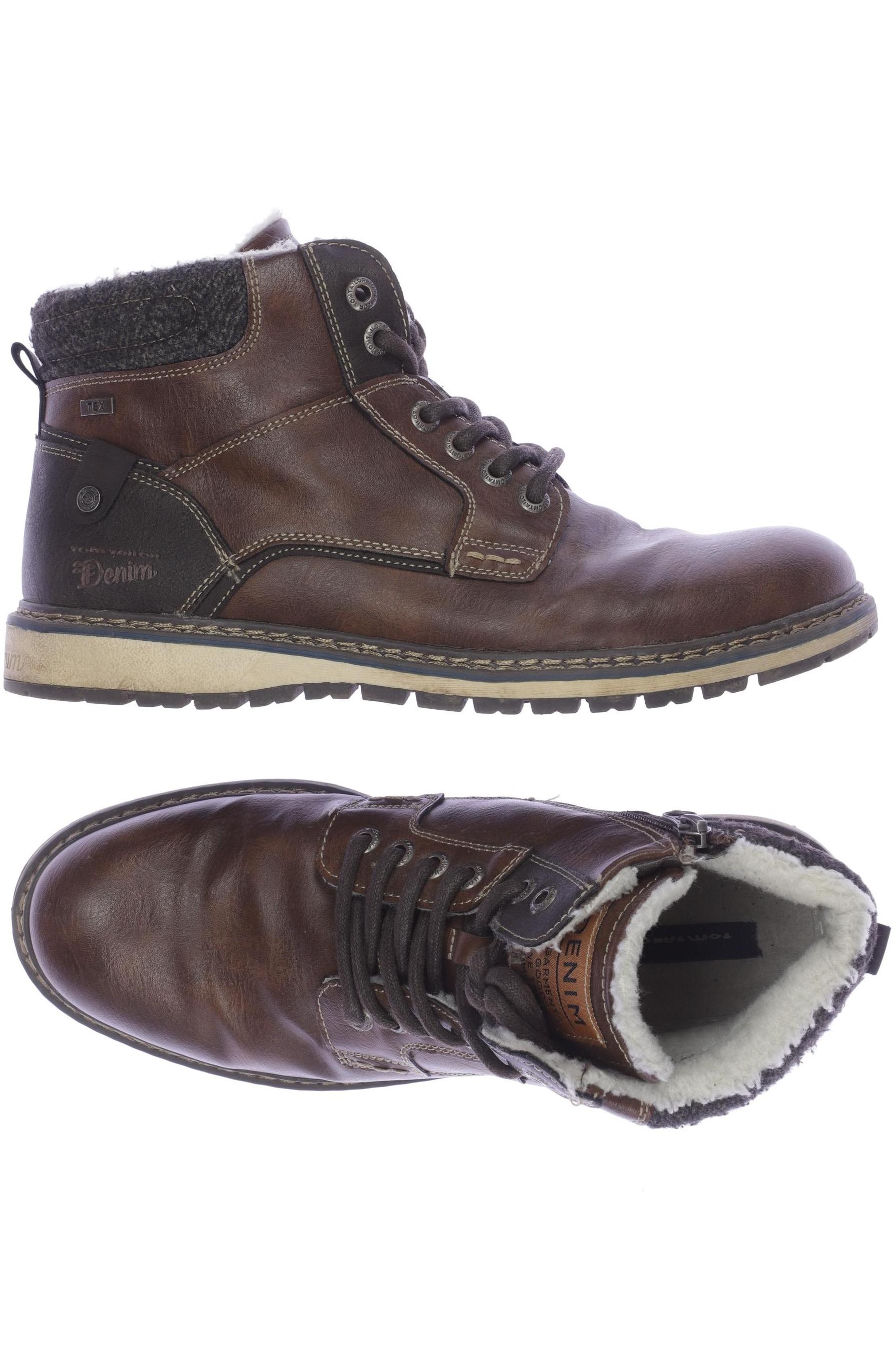 

TOM Tailor Denim Herren Stiefel, braun, Gr. 43