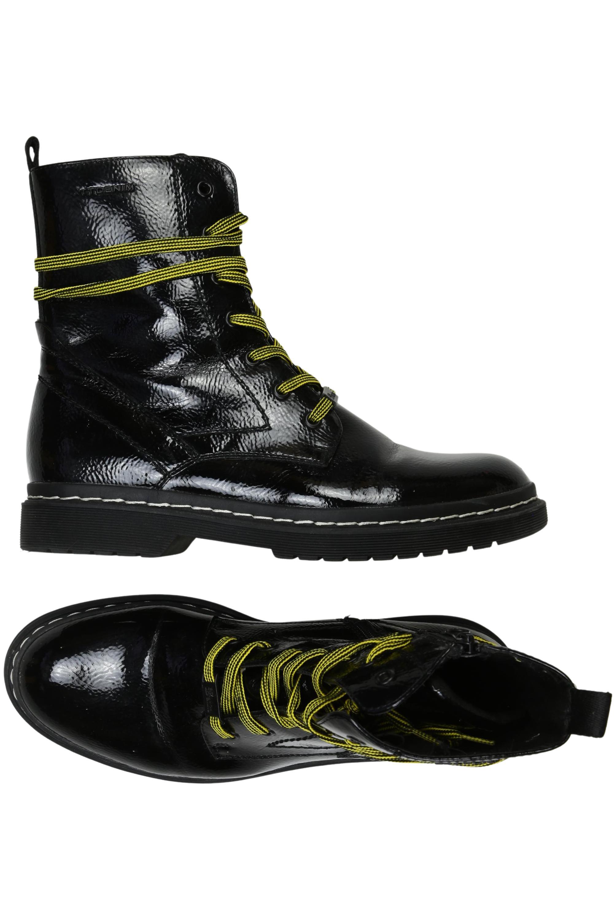 

TOM Tailor Denim Damen Stiefelette, schwarz, Gr. 41