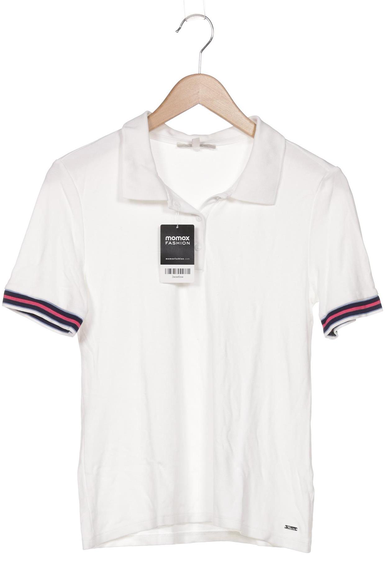 

TOM Tailor Denim Damen Poloshirt, weiß, Gr. 42