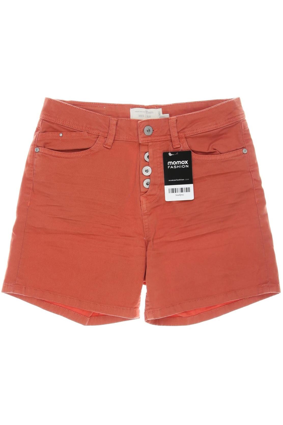 

TOM Tailor Denim Damen Shorts, orange, Gr. 34
