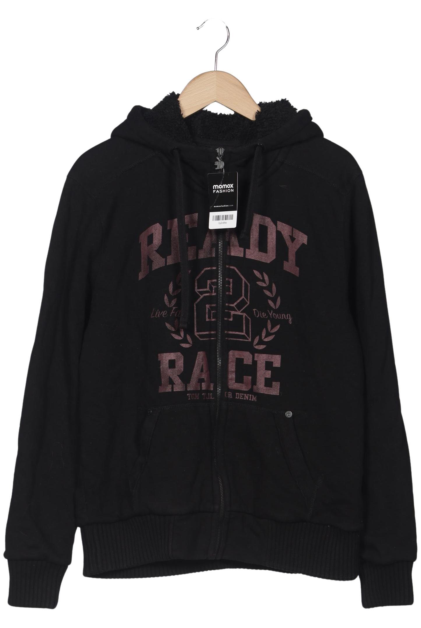 

TOM Tailor Denim Herren Kapuzenpullover, schwarz, Gr. 52