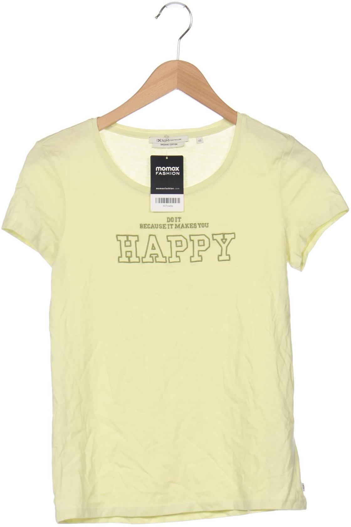

TOM Tailor Denim Damen T-Shirt, hellgrün, Gr. 34