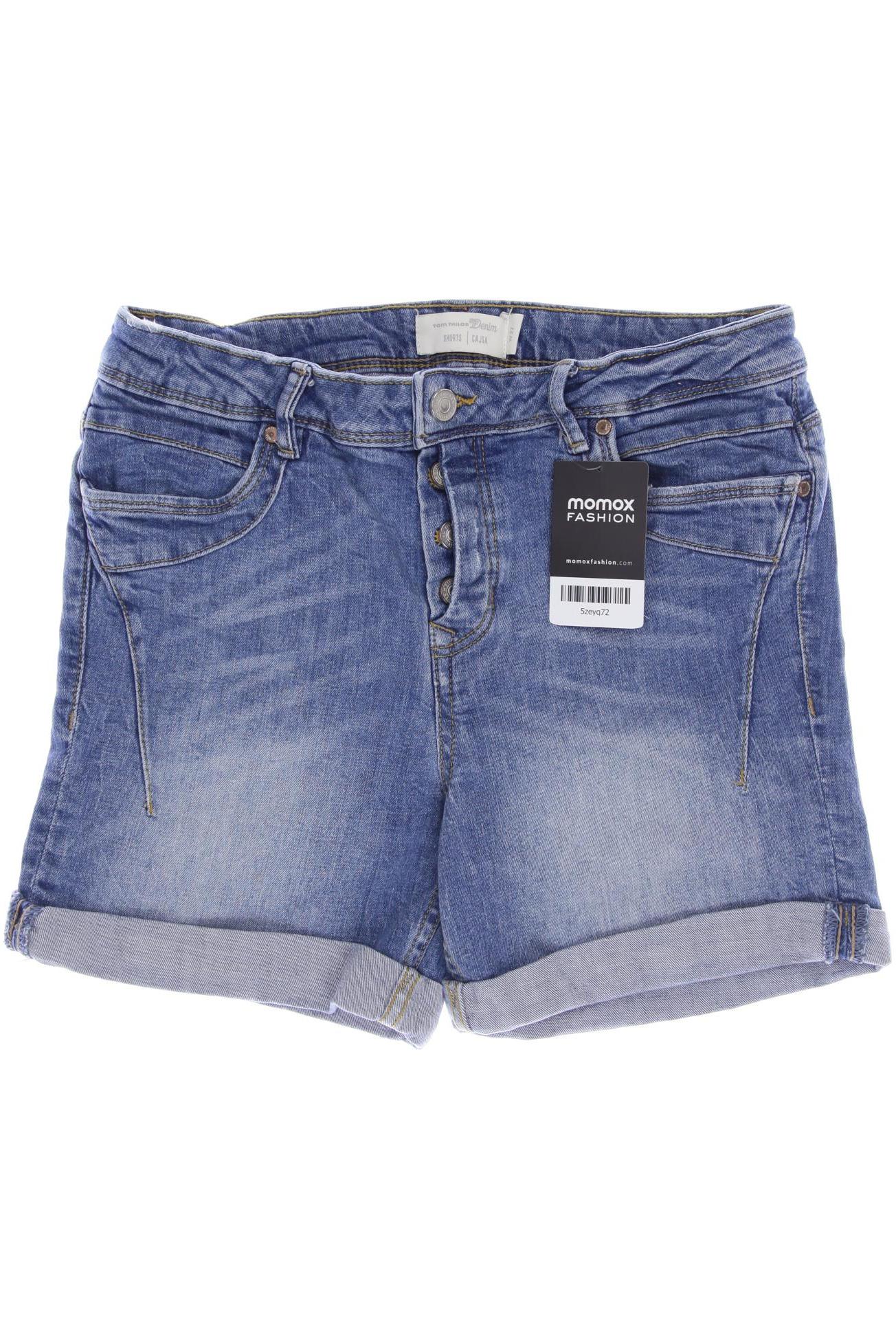 

TOM TAILOR Denim Damen Shorts, blau