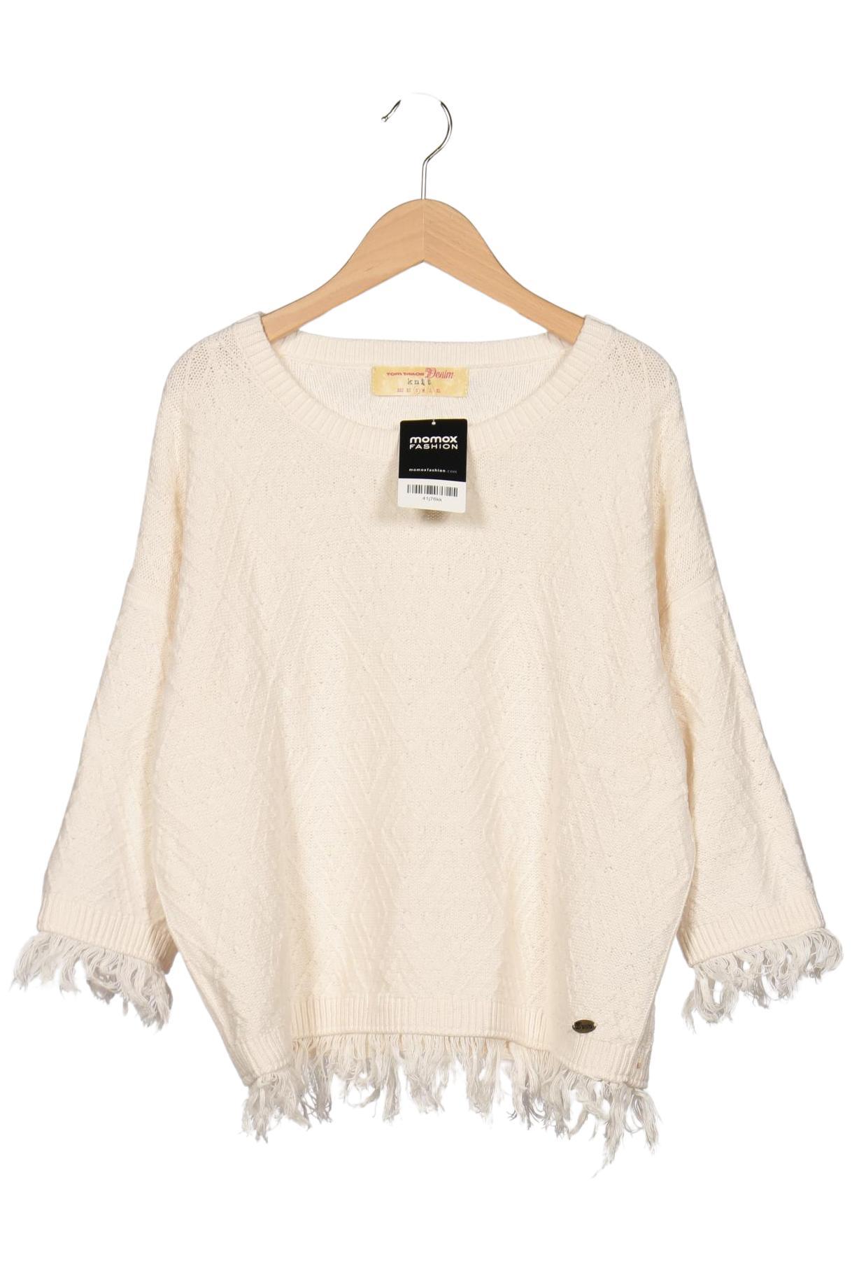 

TOM Tailor Denim Damen Pullover, cremeweiß, Gr. 36