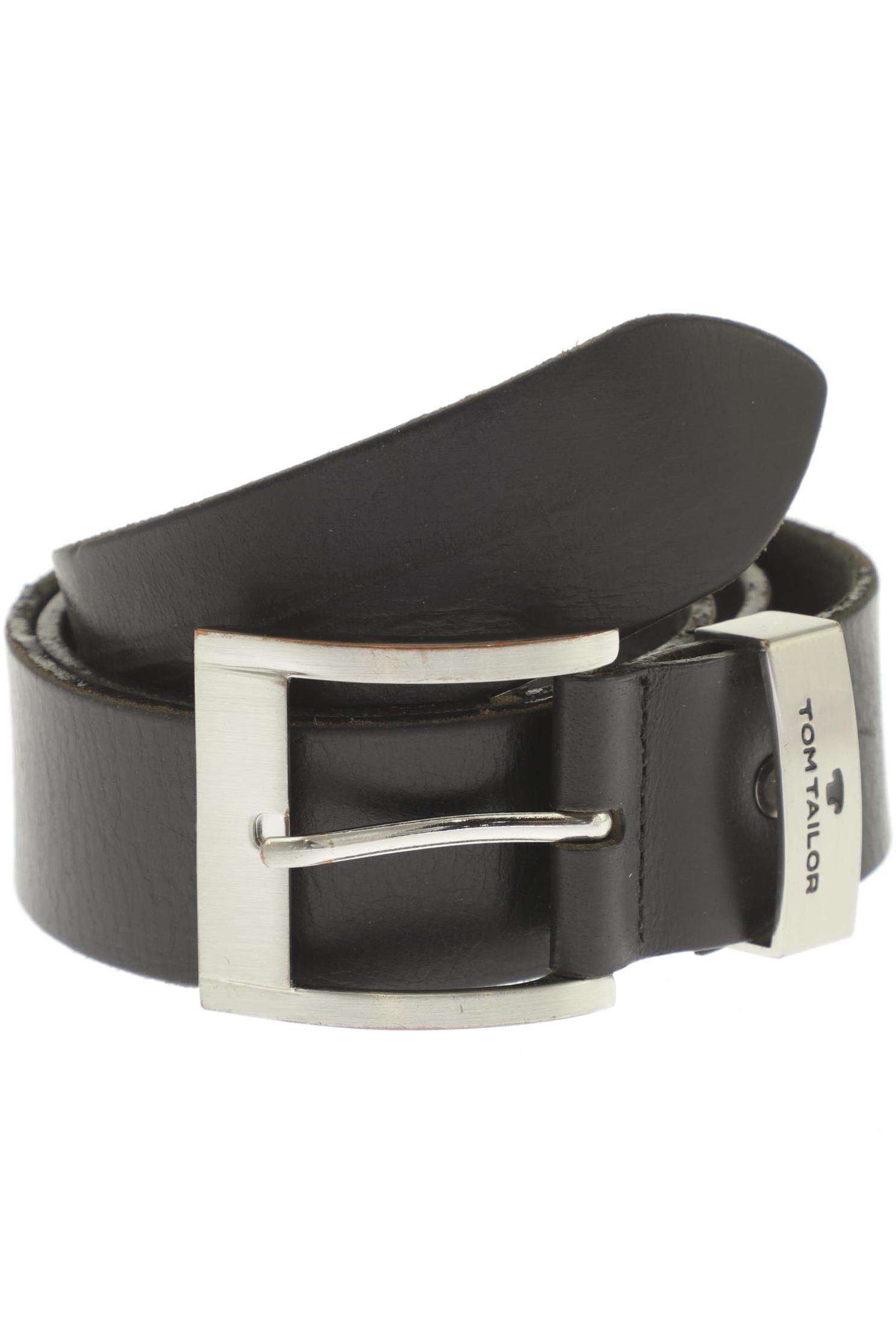 

TOM TAILOR Denim Herren Gürtel, schwarz