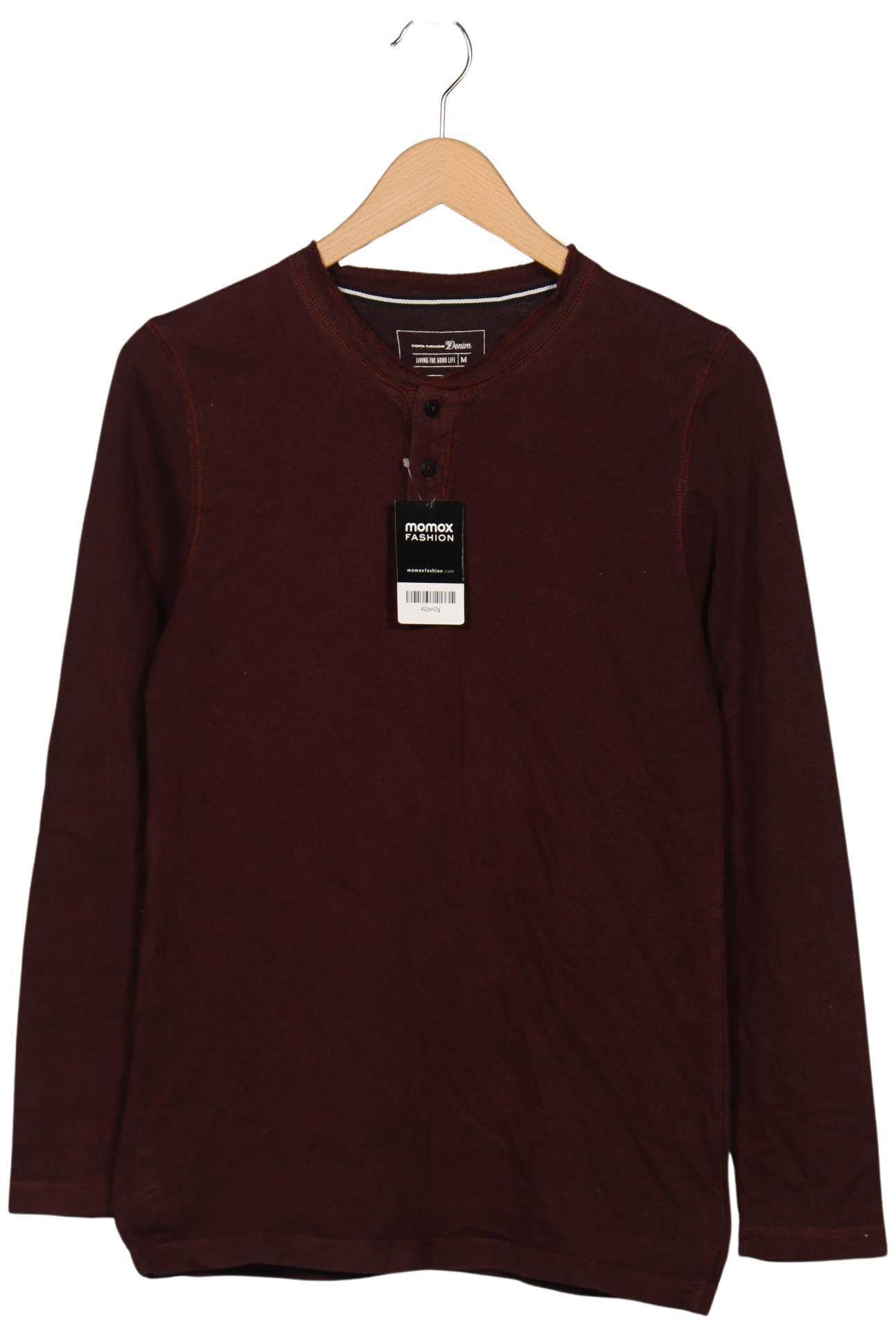 

TOM Tailor Denim Herren Sweatshirt, bordeaux, Gr. 48