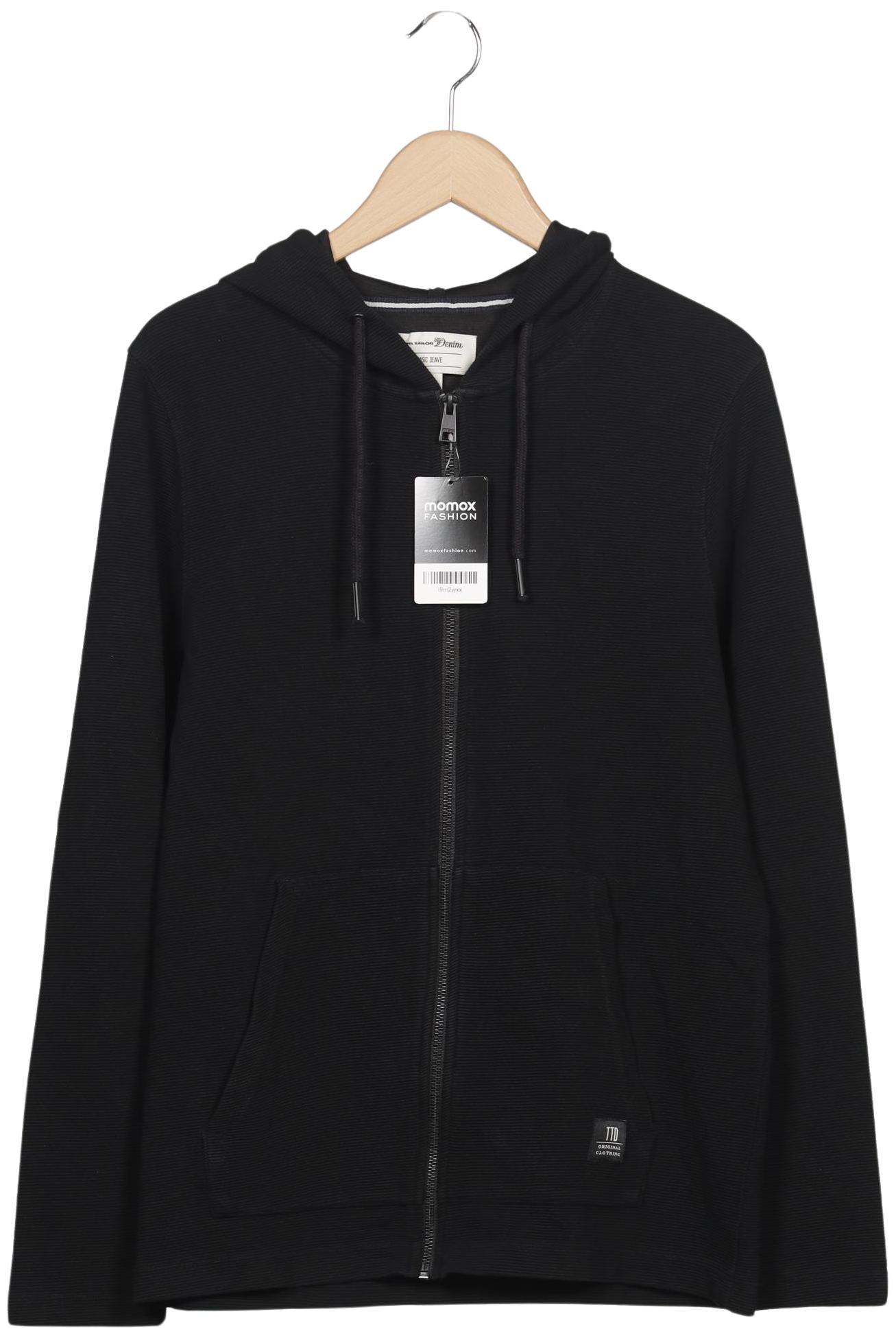 

TOM Tailor Denim Herren Kapuzenpullover, schwarz, Gr. 48