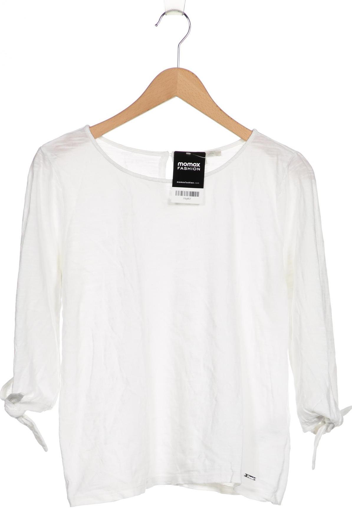 

TOM Tailor Denim Damen Langarmshirt, weiß, Gr. 36