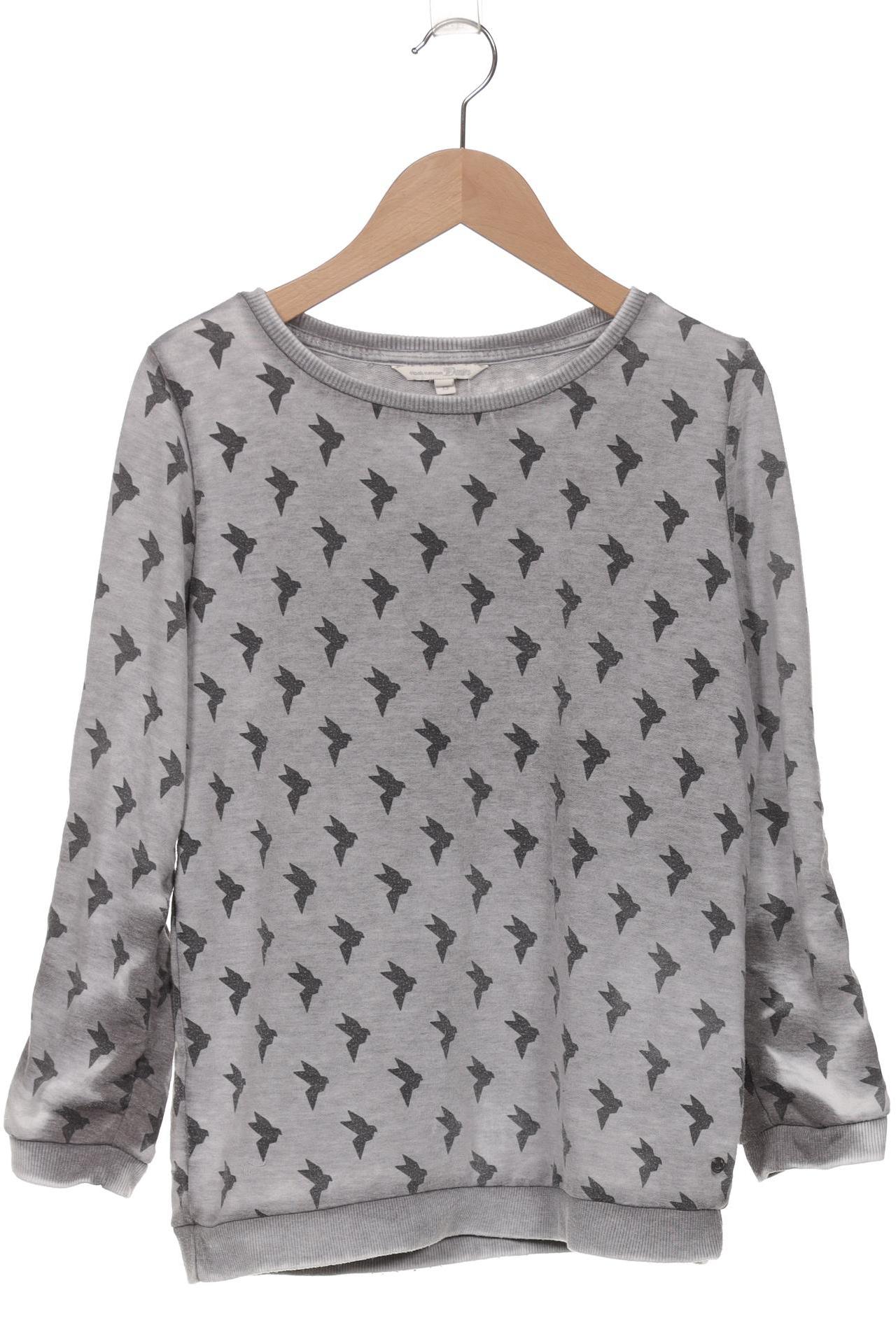 

TOM Tailor Denim Damen Sweatshirt, grau, Gr. 34